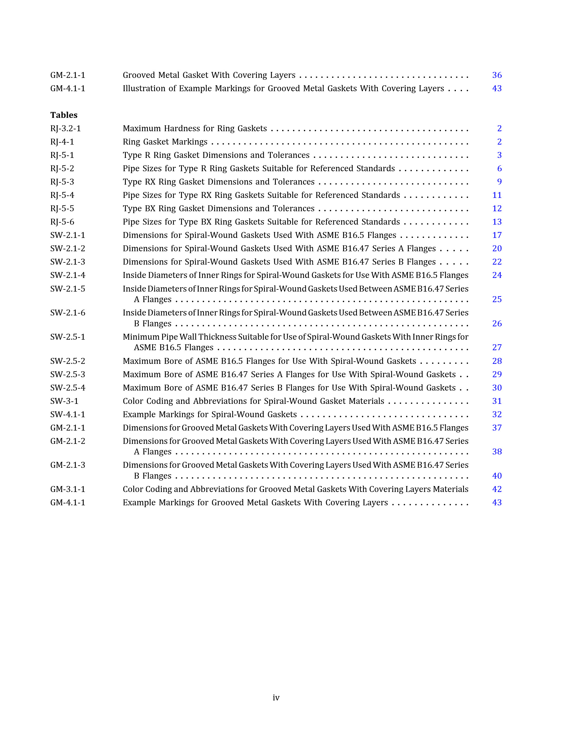 Cover preview — ASME B16.20-2023 Metallic Gaskets for Pipe Flanges — Page 5