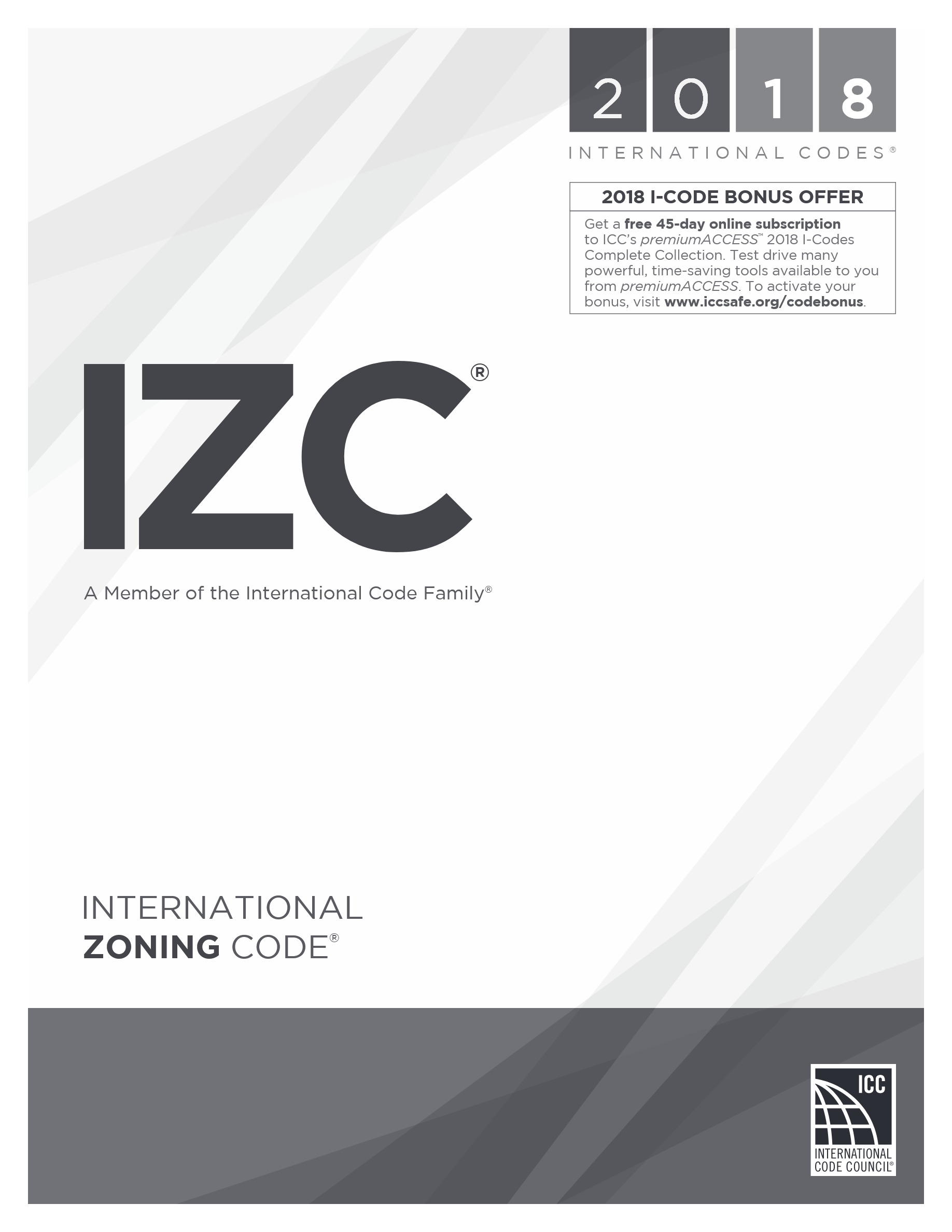 Cover preview — 2018 International Zoning Code — Page 2