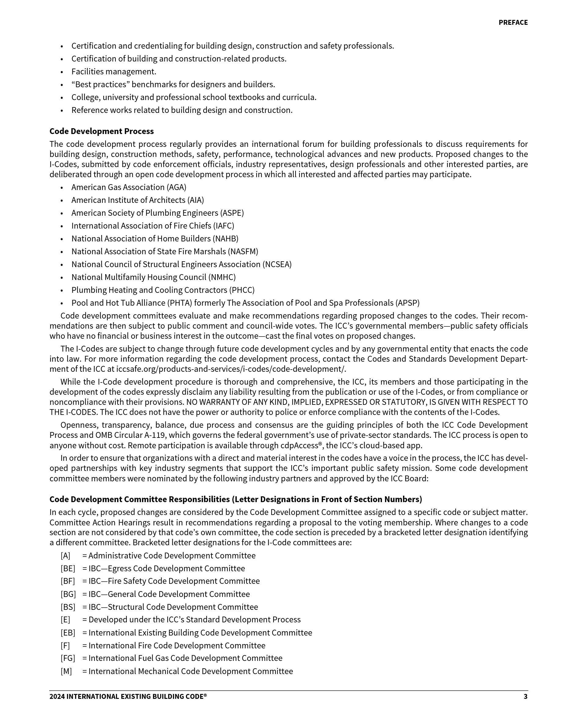 Cover preview — 2024 International Existing Building Code — Page 6