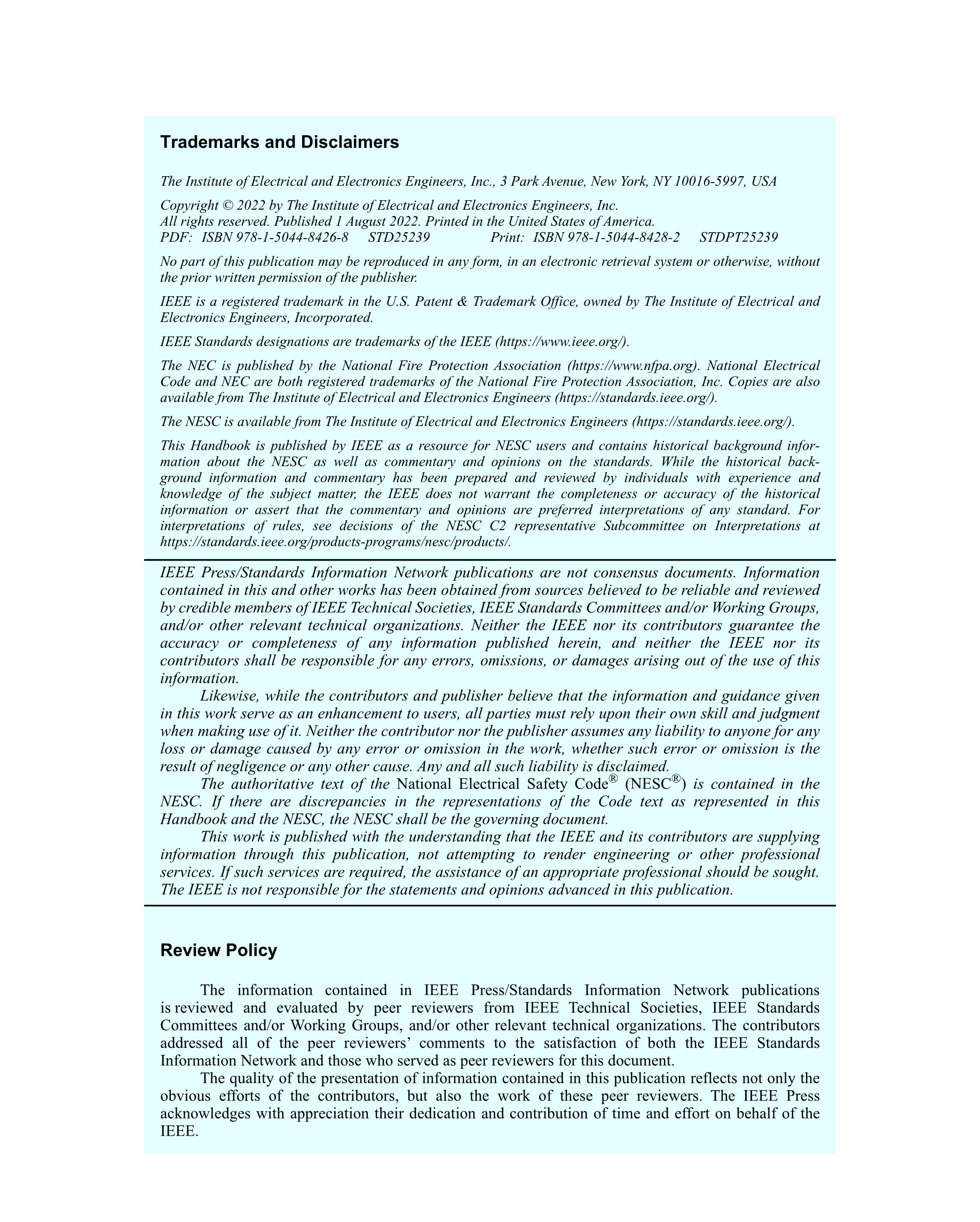 Cover preview — IEEE NESC Handbook - 2023 National Electrical Safety Code (NESC(R)) Handbook — Page 3