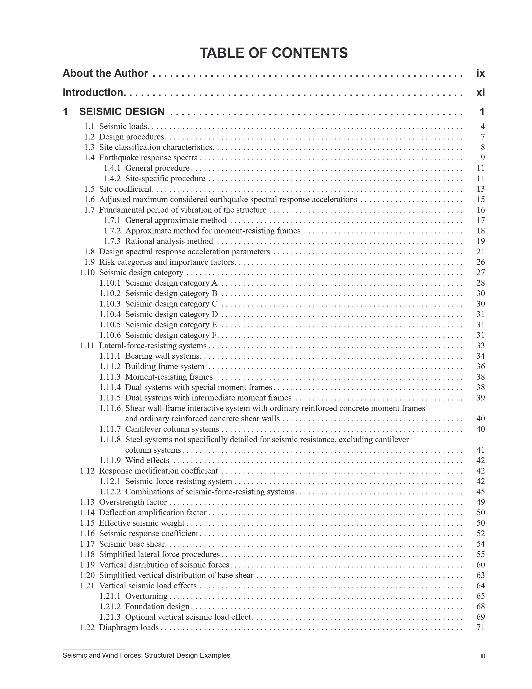 Cover preview —  Seismic and Wind Forces: Structural Design Examples, 5th Edition — Page 4