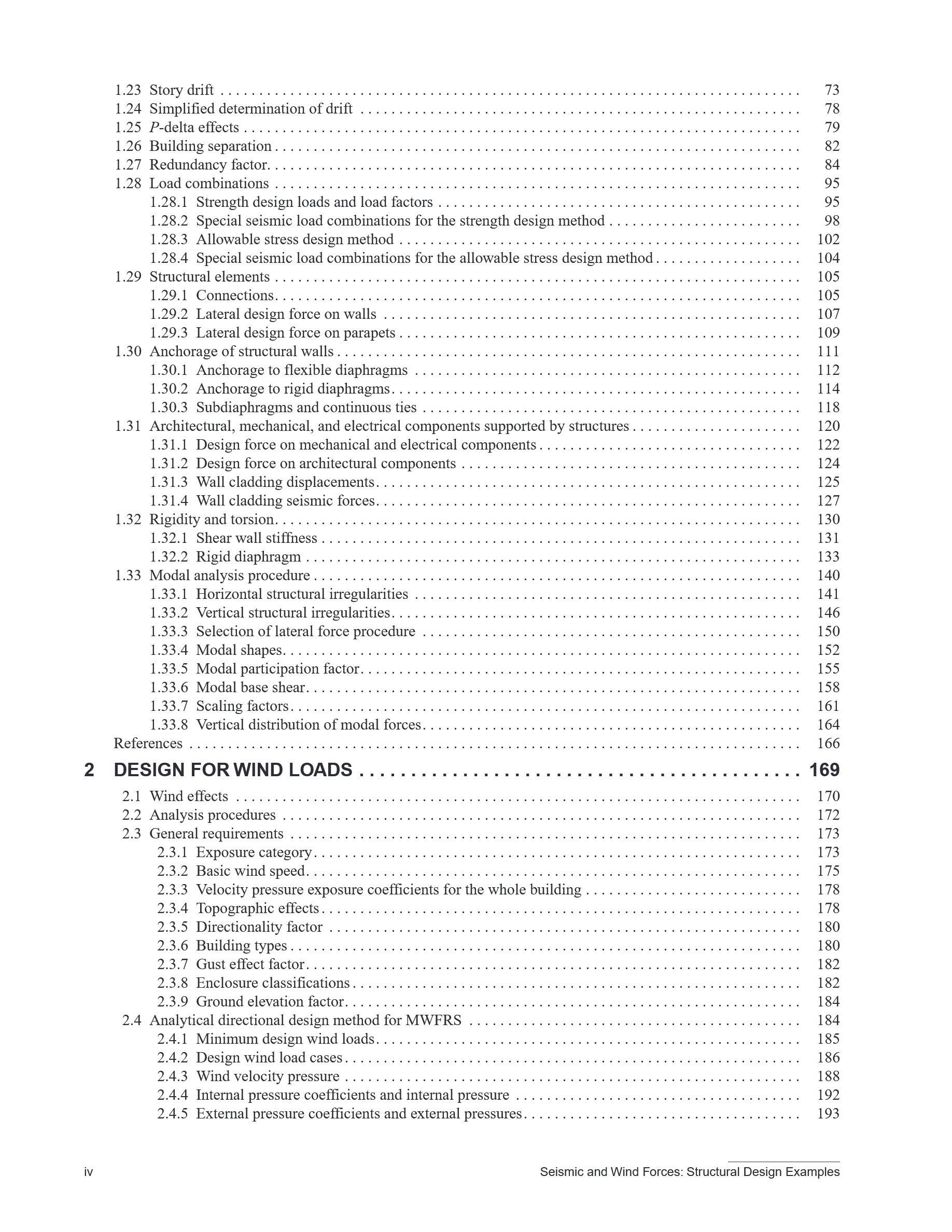 Cover preview —  Seismic and Wind Forces: Structural Design Examples, 5th Edition — Page 5