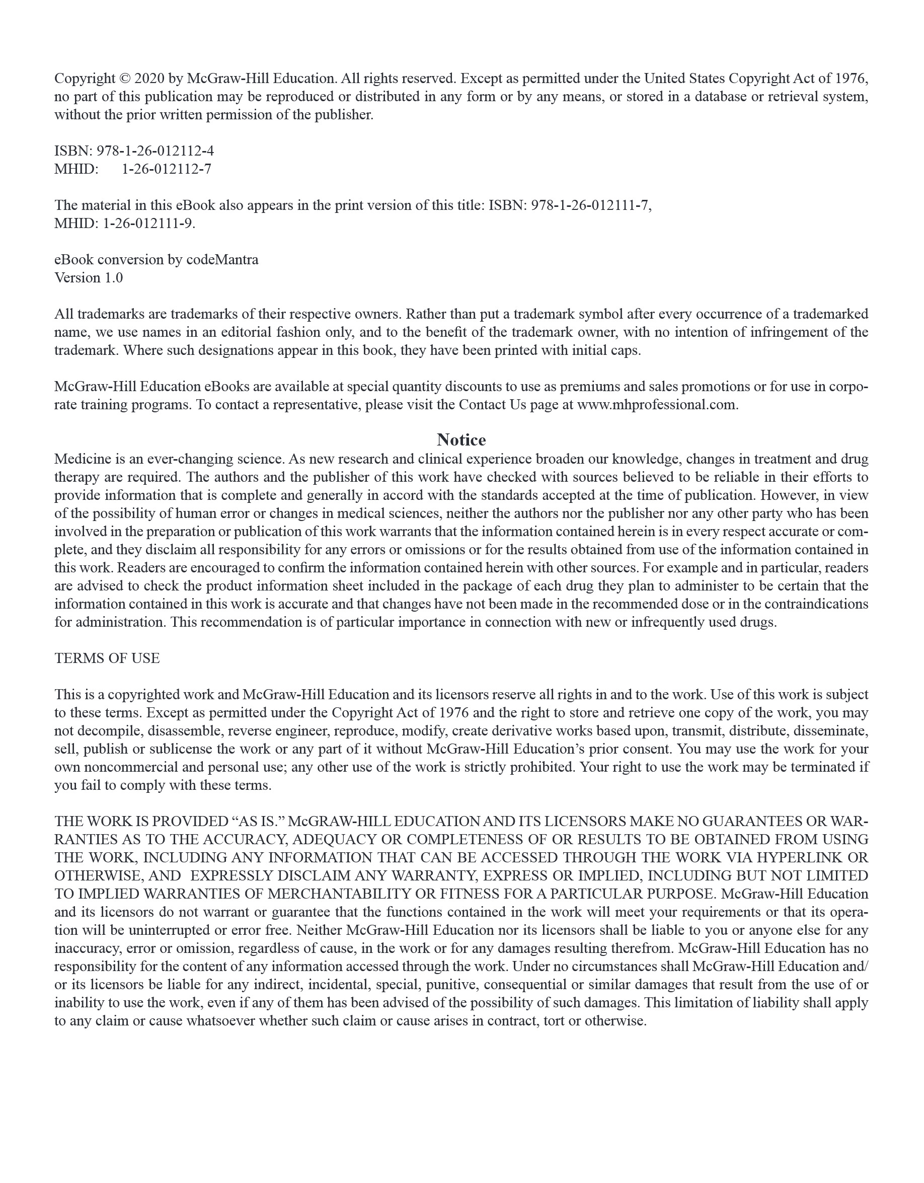 Cover preview — Symptom to Diagnosis An Evidence Based Guide, Fourth Edition 4th — Page 3