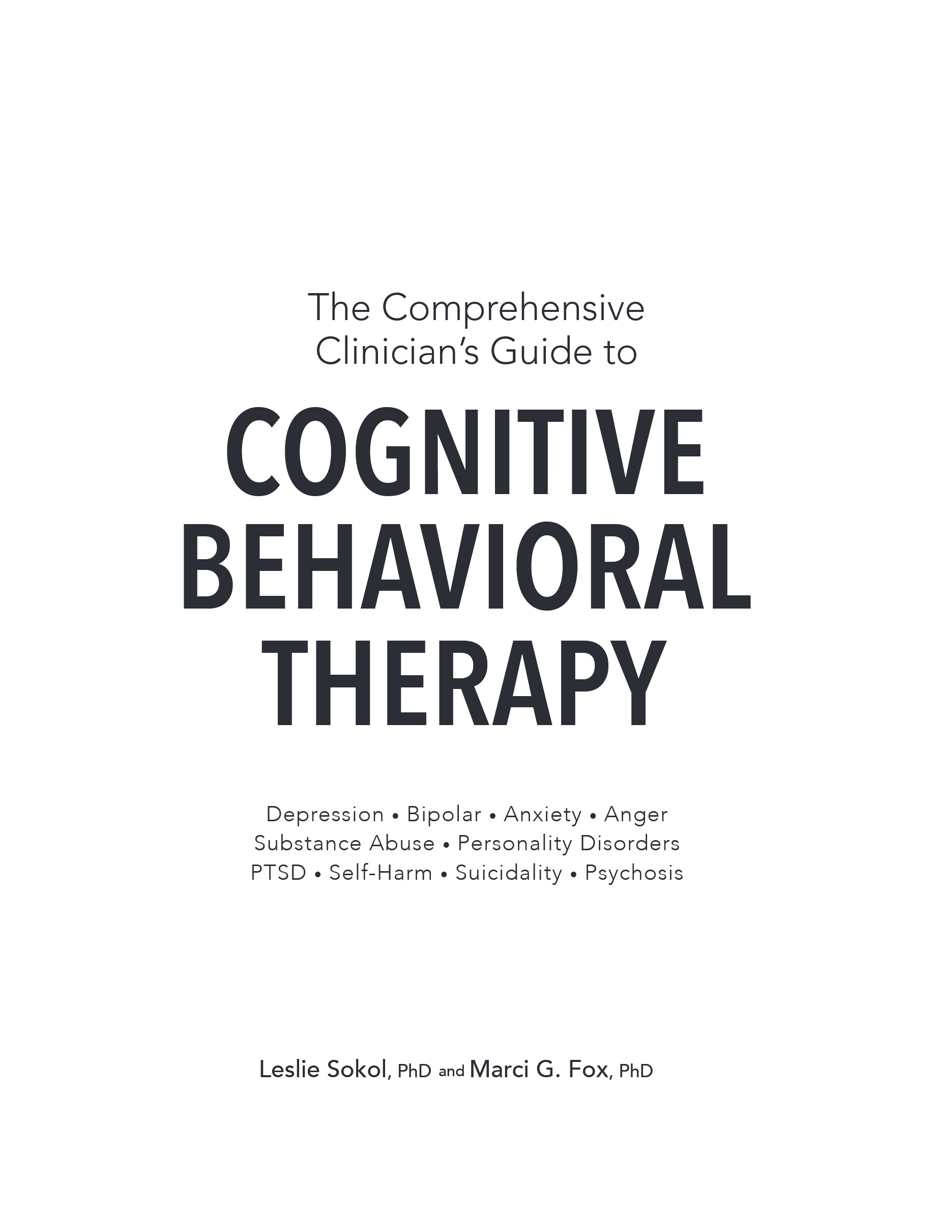 Cover preview — The Comprehensive Clinician's Guide to Cognitive Behavioral Therapy — Page 4