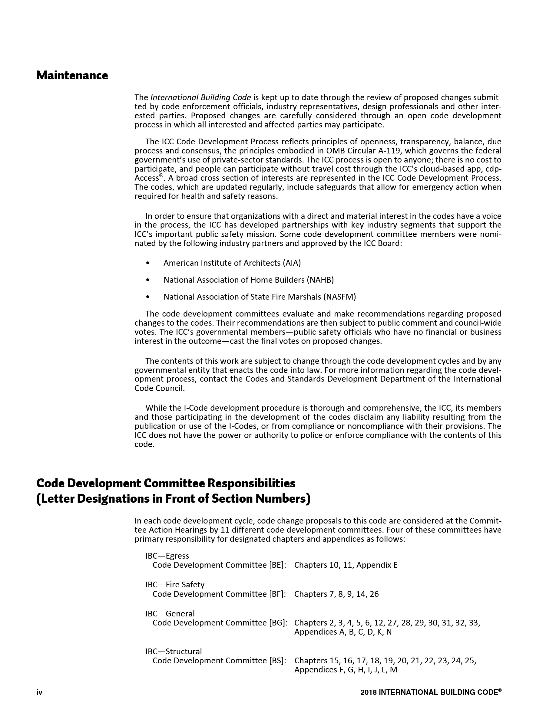 Cover preview — 2018 International Building Code — Page 5