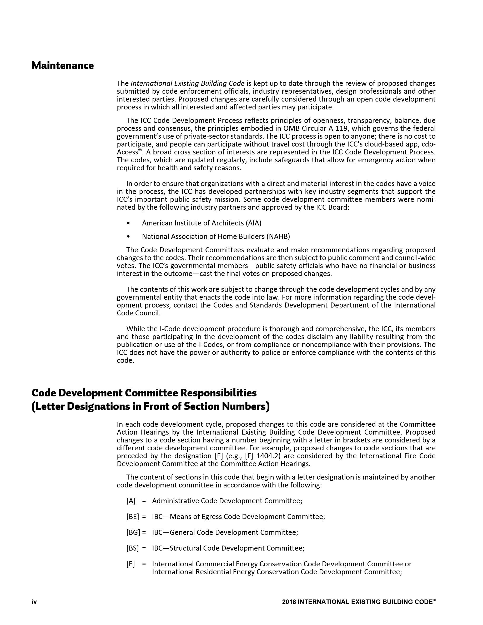 Cover preview — 2018 International Existing Building Code — Page 5