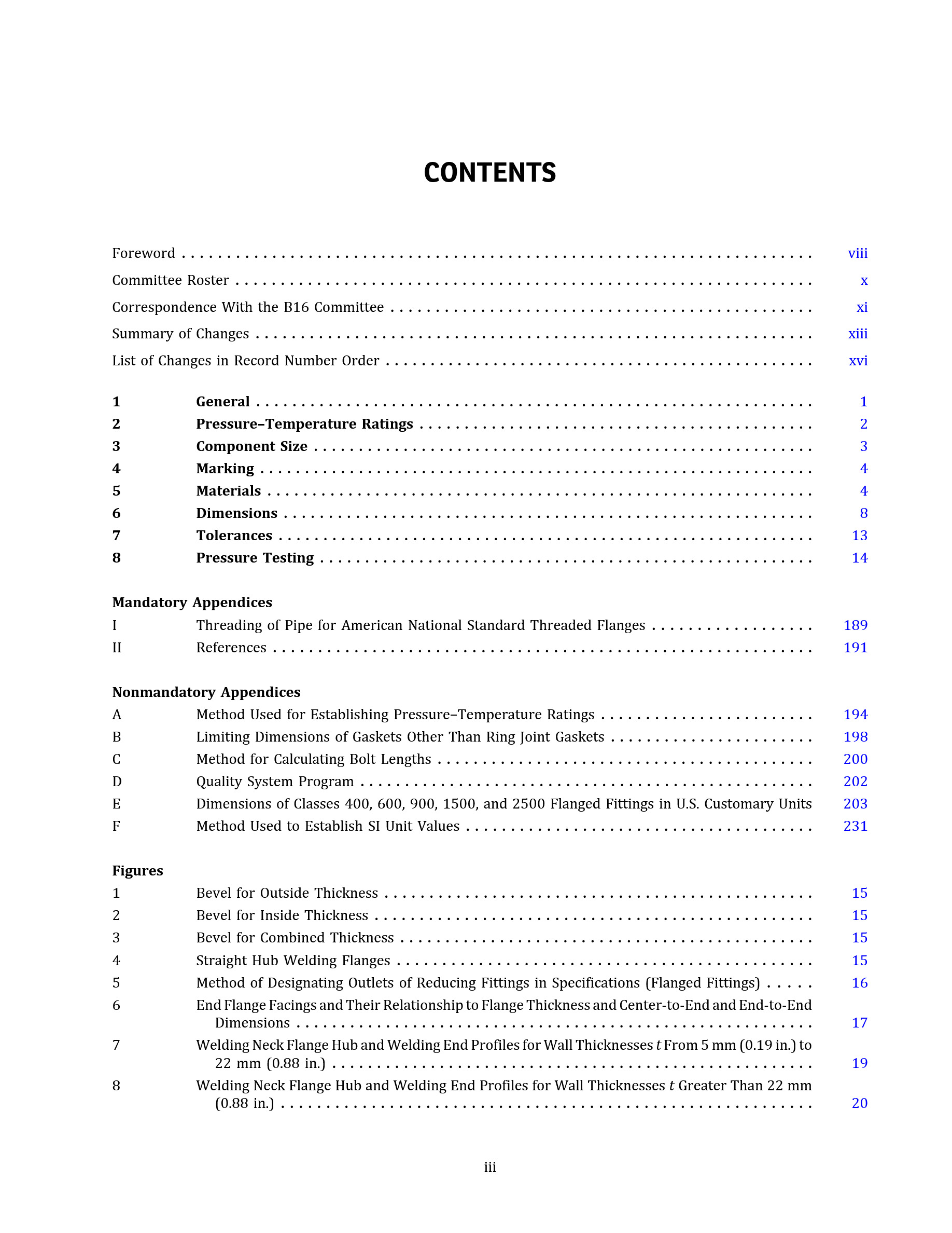 Cover preview — ASME B16.5-2020 Pipe Flanges and Flanged Fittings: NPS 1/2 Through NPS 24 — Page 4