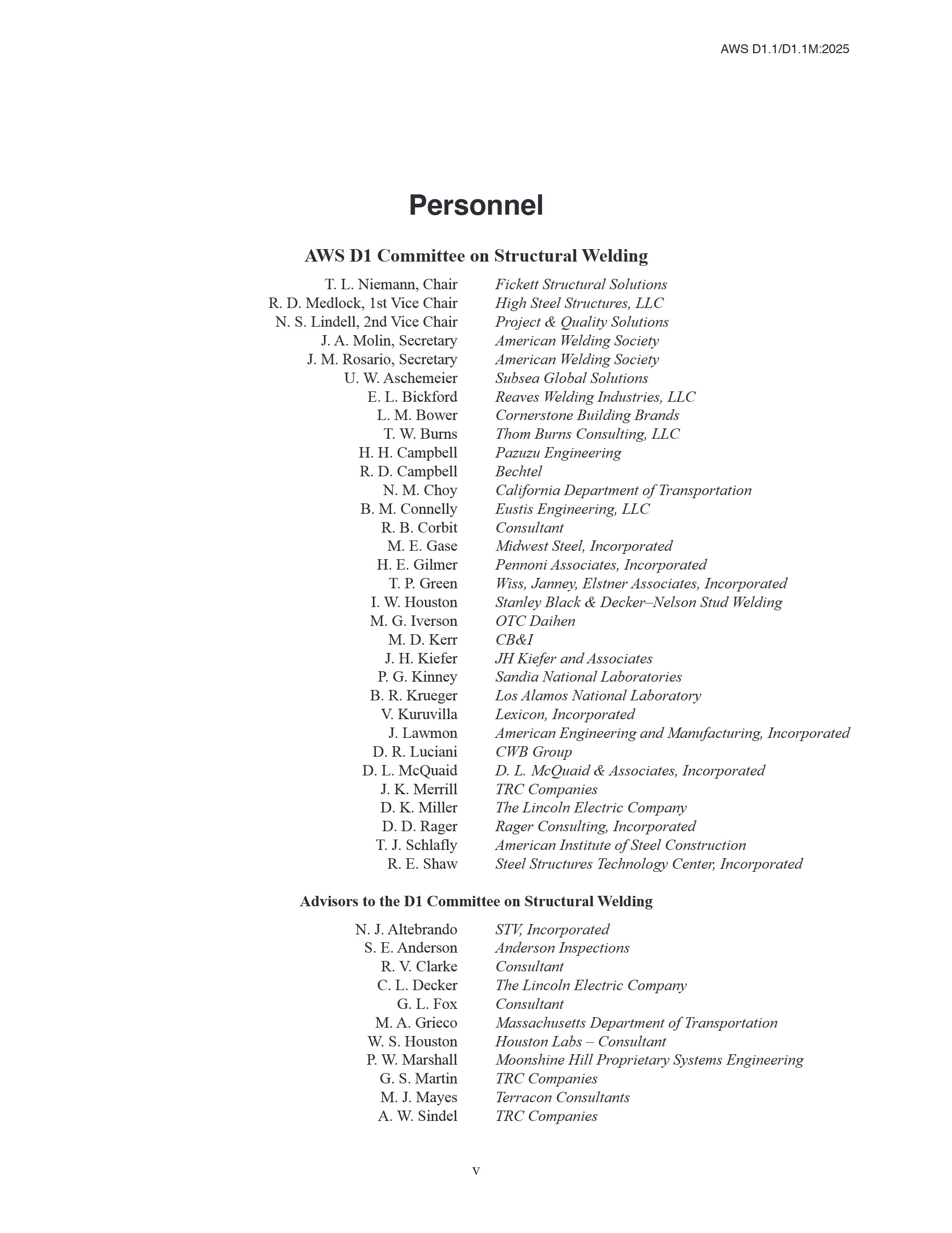 Cover preview — AWS D1.1/D1.1M - Structural Welding Code—Steel - 25th Edition — Page 6