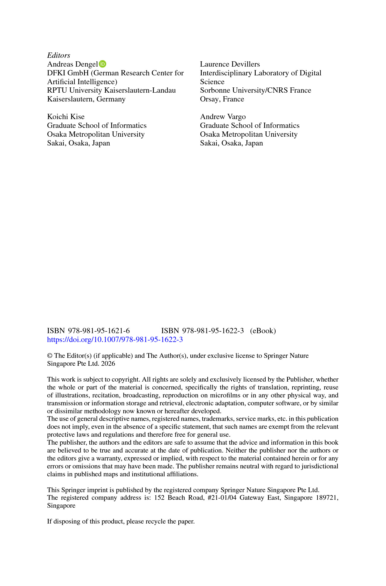Cover preview — The Future of Education with AI: Communications of NII Shonan Meetings — Page 4