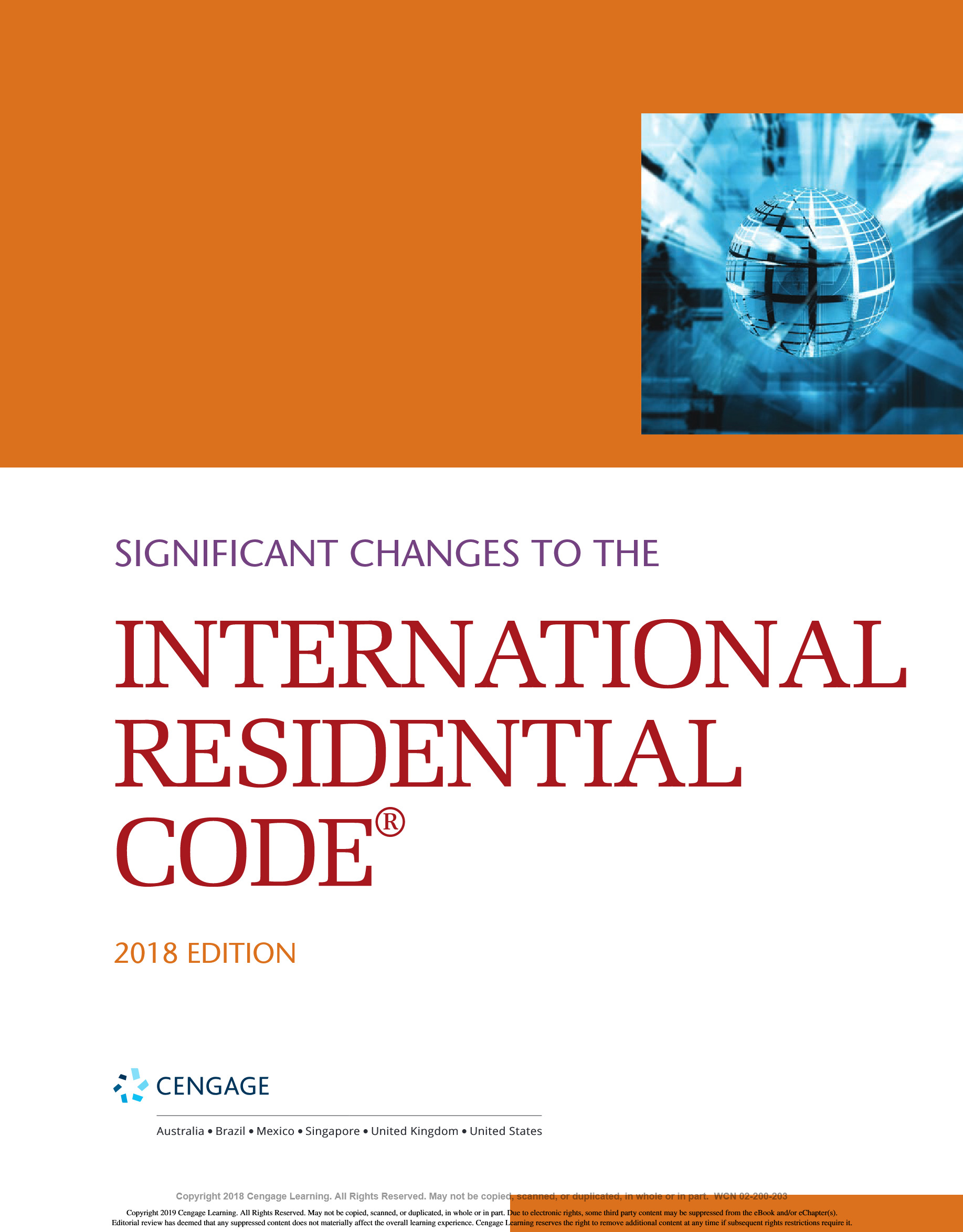 Cover preview — Significant Changes to the International Residential Code 2018 Edition 2nd Edition  — Page 2