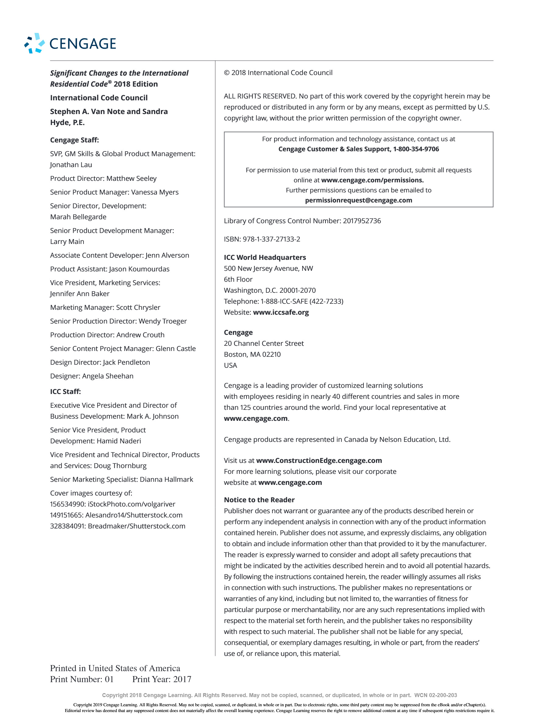 Cover preview — Significant Changes to the International Residential Code 2018 Edition 2nd Edition  — Page 4