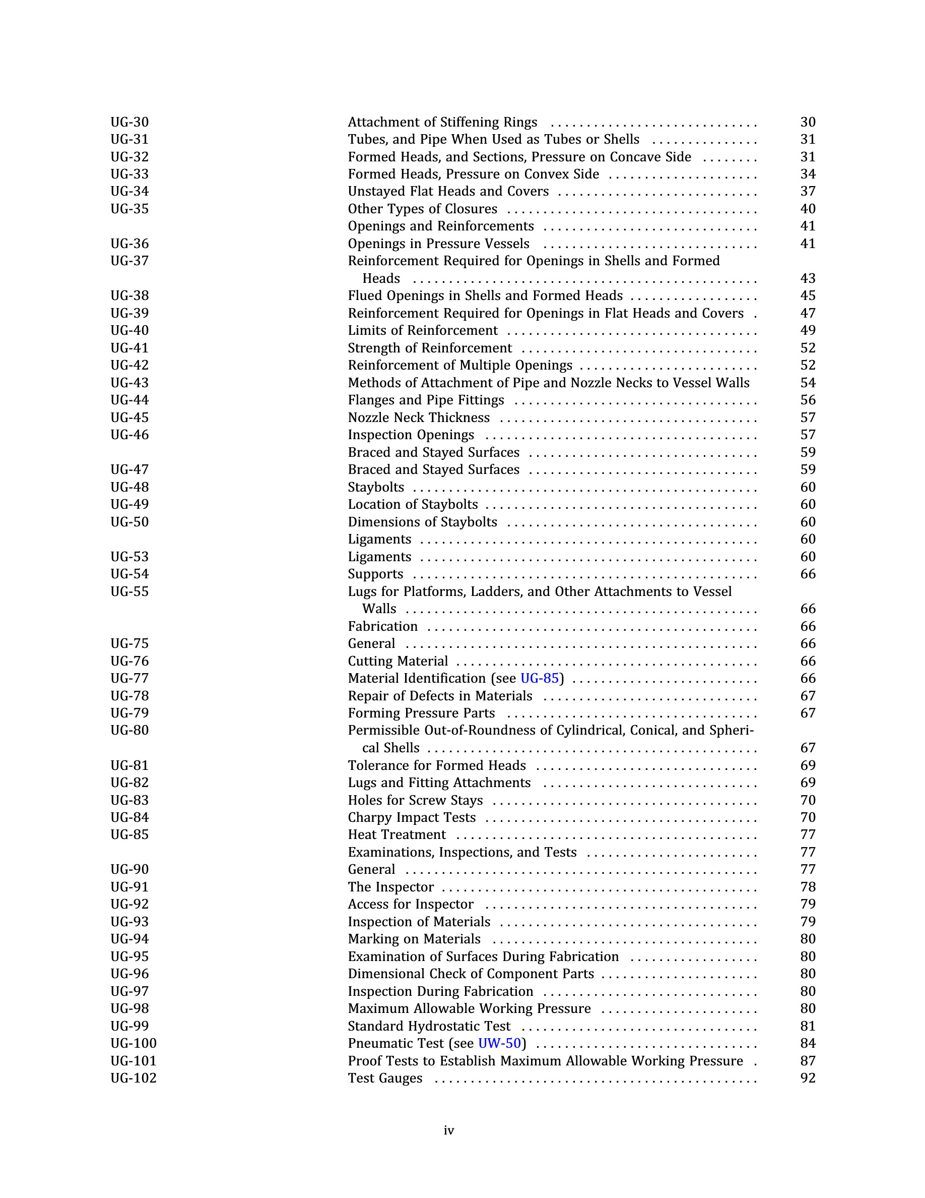 Cover preview — ASME BPVC.VIII.1-2025 Section VIII Division 1 - Rules for Construction of Pressure Vessels — Page 6