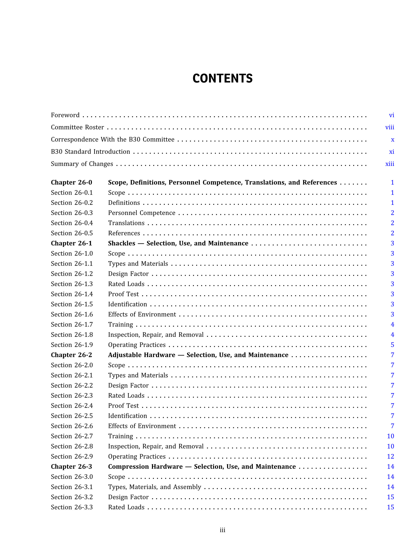 Cover preview — ASME B30.26-2026 Rigging Hardware — Page 4