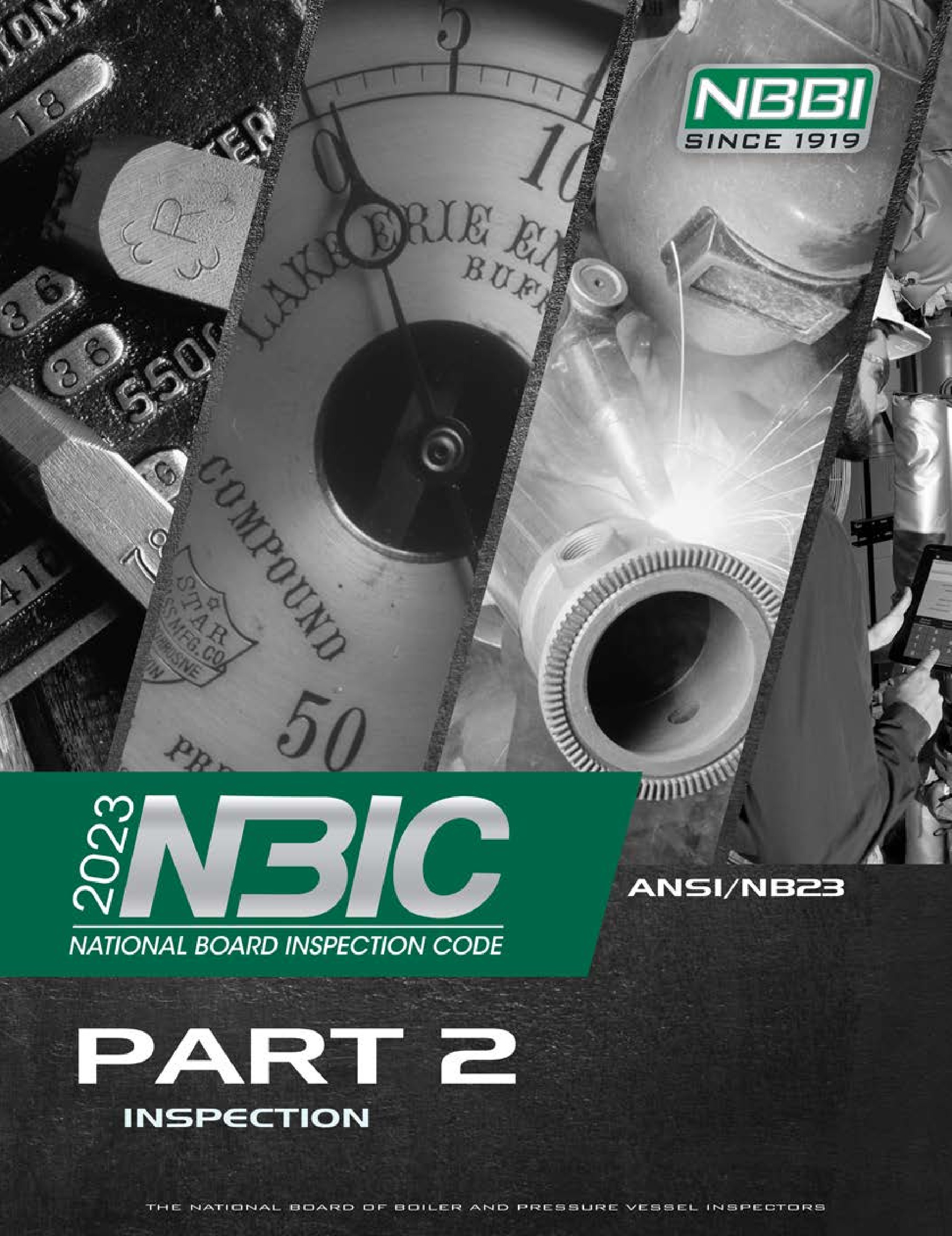 Cover preview — NBBI NB 23 (NBIC) National Board Inspection Code - Part 2 Inspection — Page 1