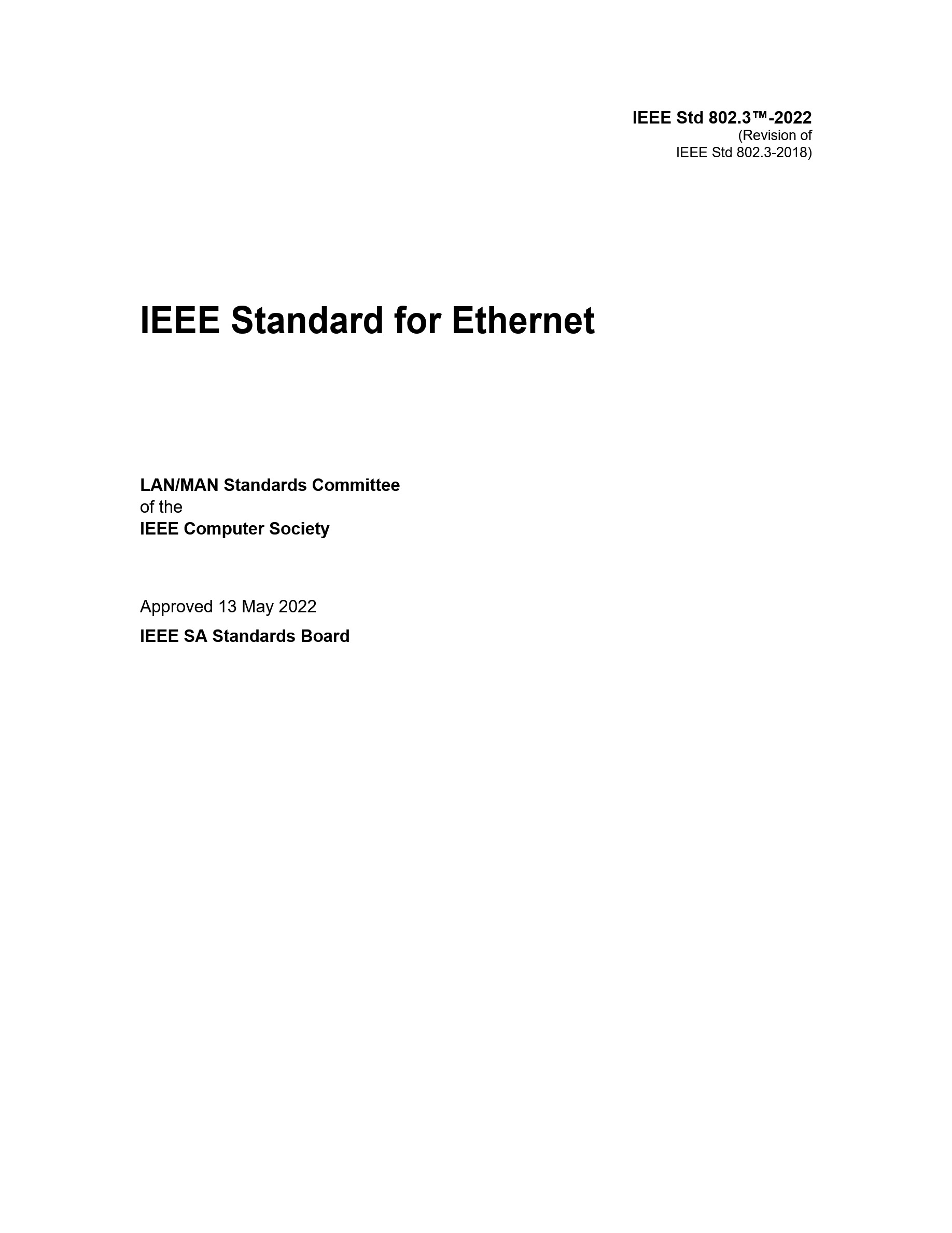 Cover preview — IEEE 802.3 Standard for Ethernet — Page 2