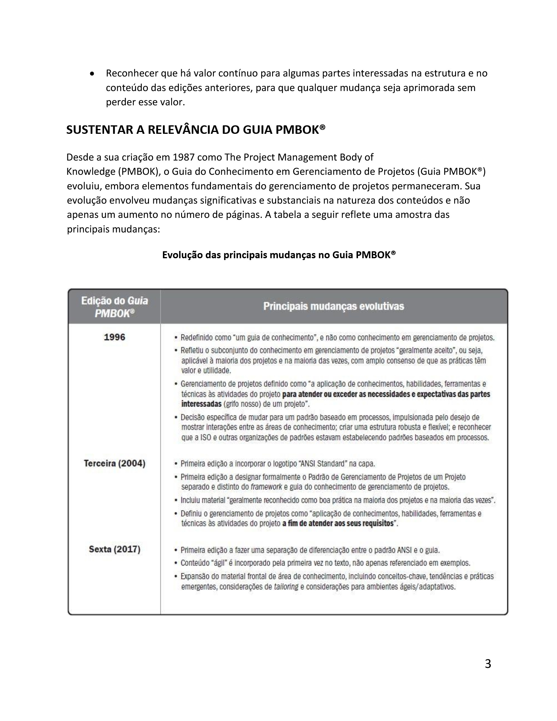 Cover preview — A Guide to the Project Management Body of Knowledge (PMBOK® Guide) – Seventh Edition and The Standard for Project Management (PORTUGUESE) (Portuguese Edition) — Page 3