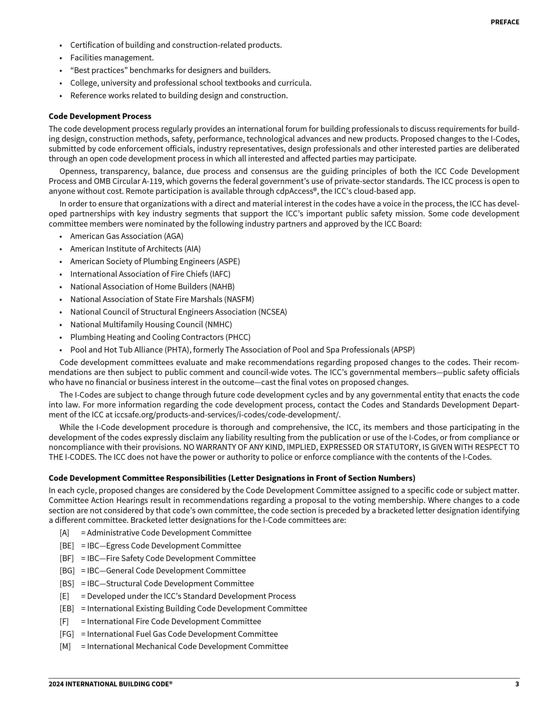 Cover preview — 2024 International Building Code — Page 6