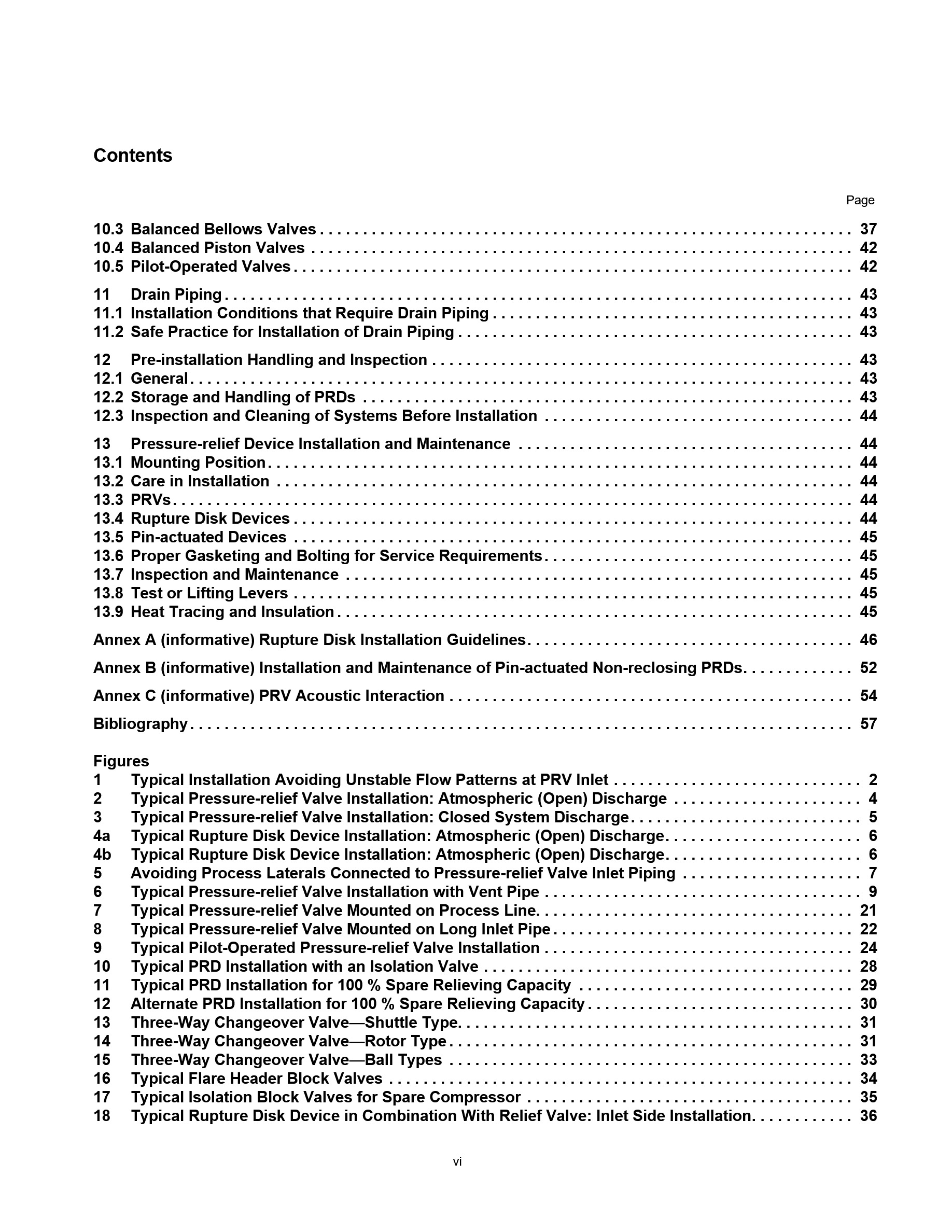 Cover preview — API Std 520, Part 2 Sizing, Selection, and Installation of Pressure-relieving Devices: Part II - Installation, Seventh Edition — Page 6