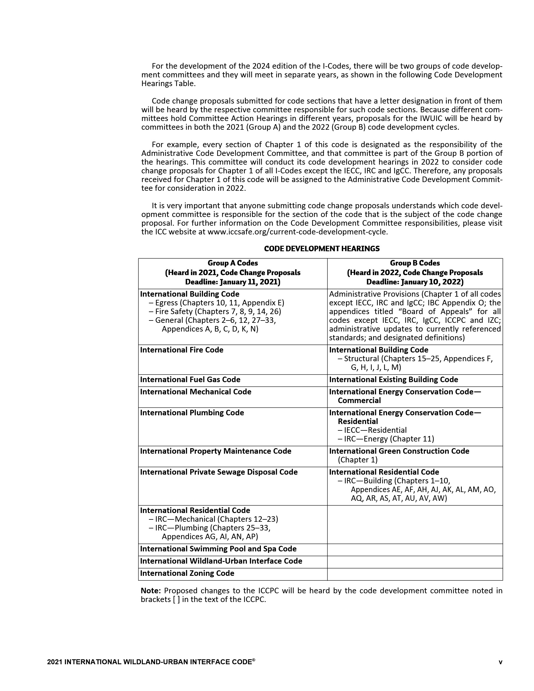Cover preview — 2021 International Wildland-Urban Interface Code — Page 6