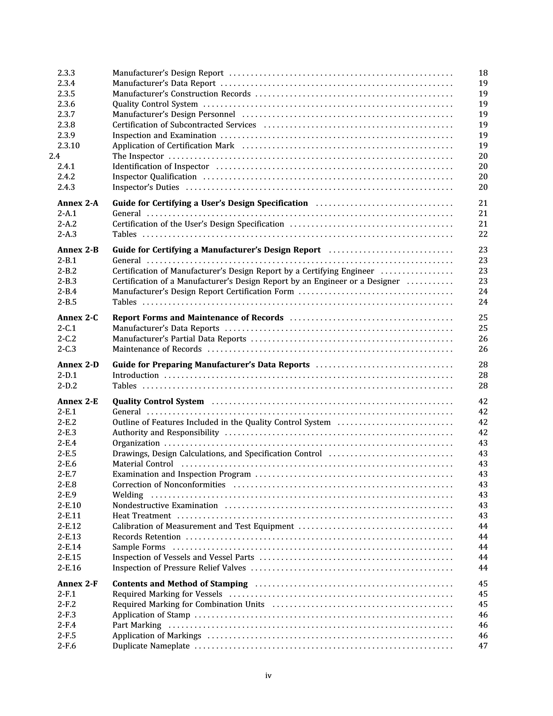 Cover preview — ASME BPVC.VIII.2-2023 Boiler and Pressure Vessel Code, Section VIII: Rules for Construction of Pressure Vessels - Division 2: Alternative Rules — Page 6
