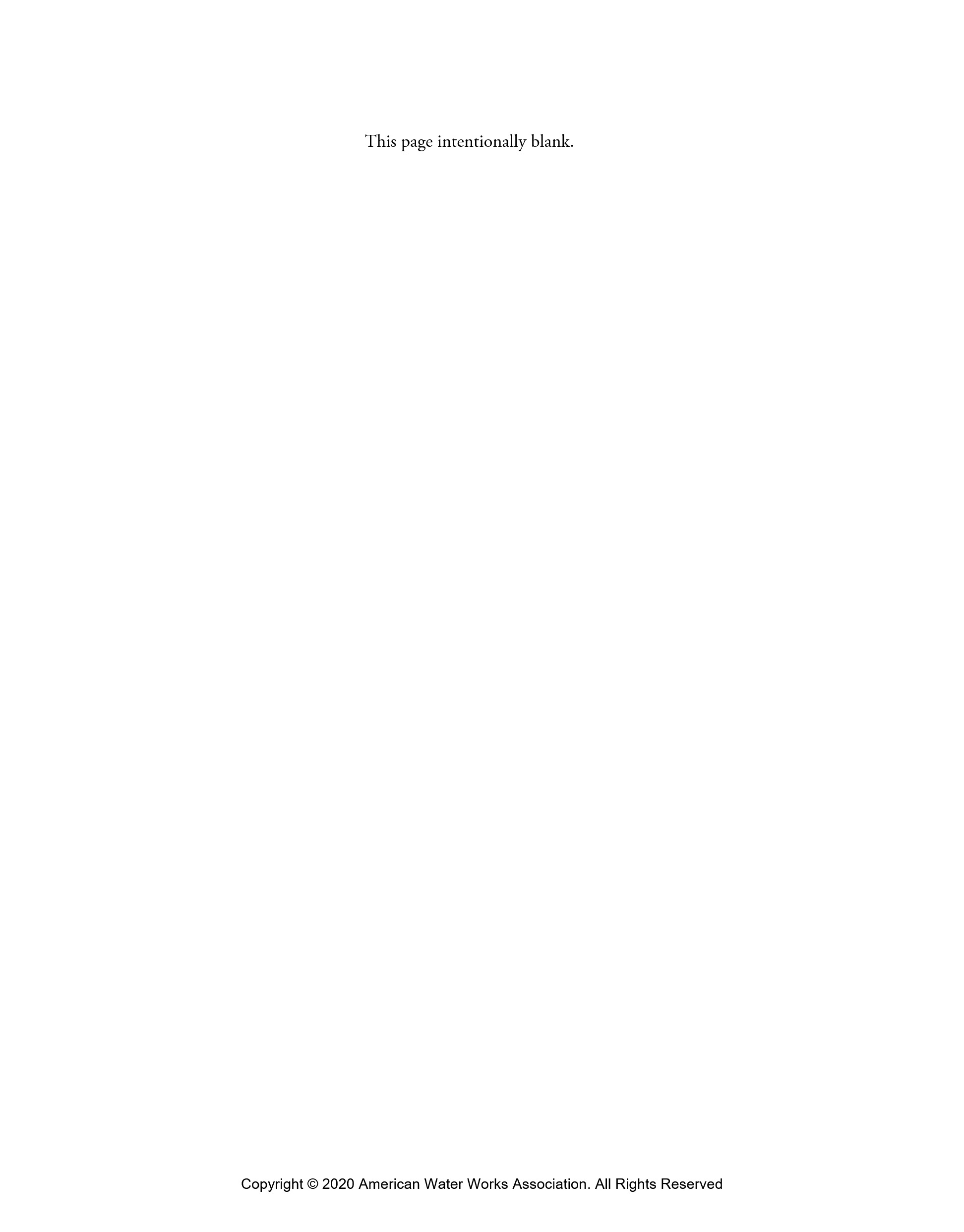 Cover preview — AWWA C652-19 Disinfection of Water Storage Facilities — Page 4