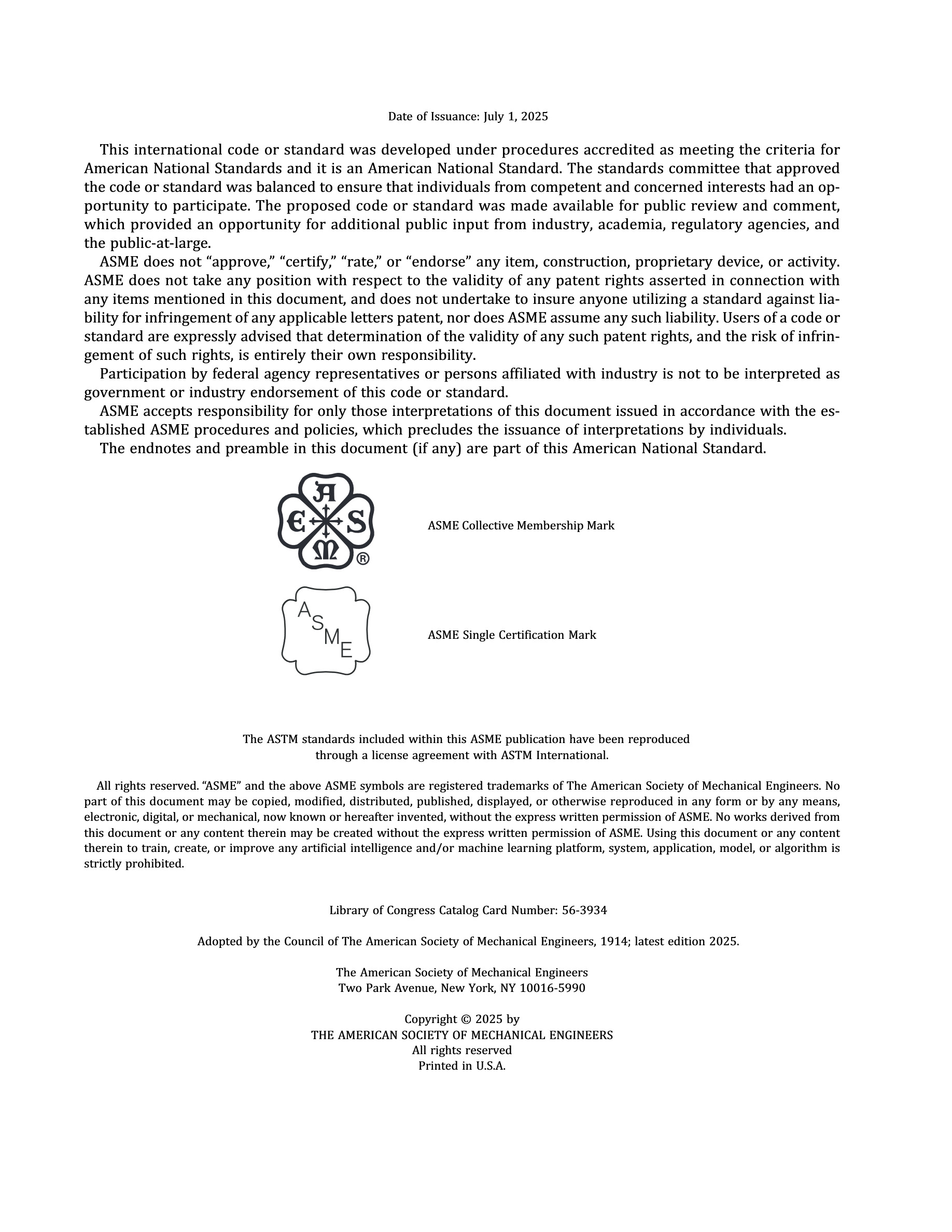 Cover preview — ASME BPVC.II.B-2025 Section II Part B - Nonferrous Material Specifications — Page 4