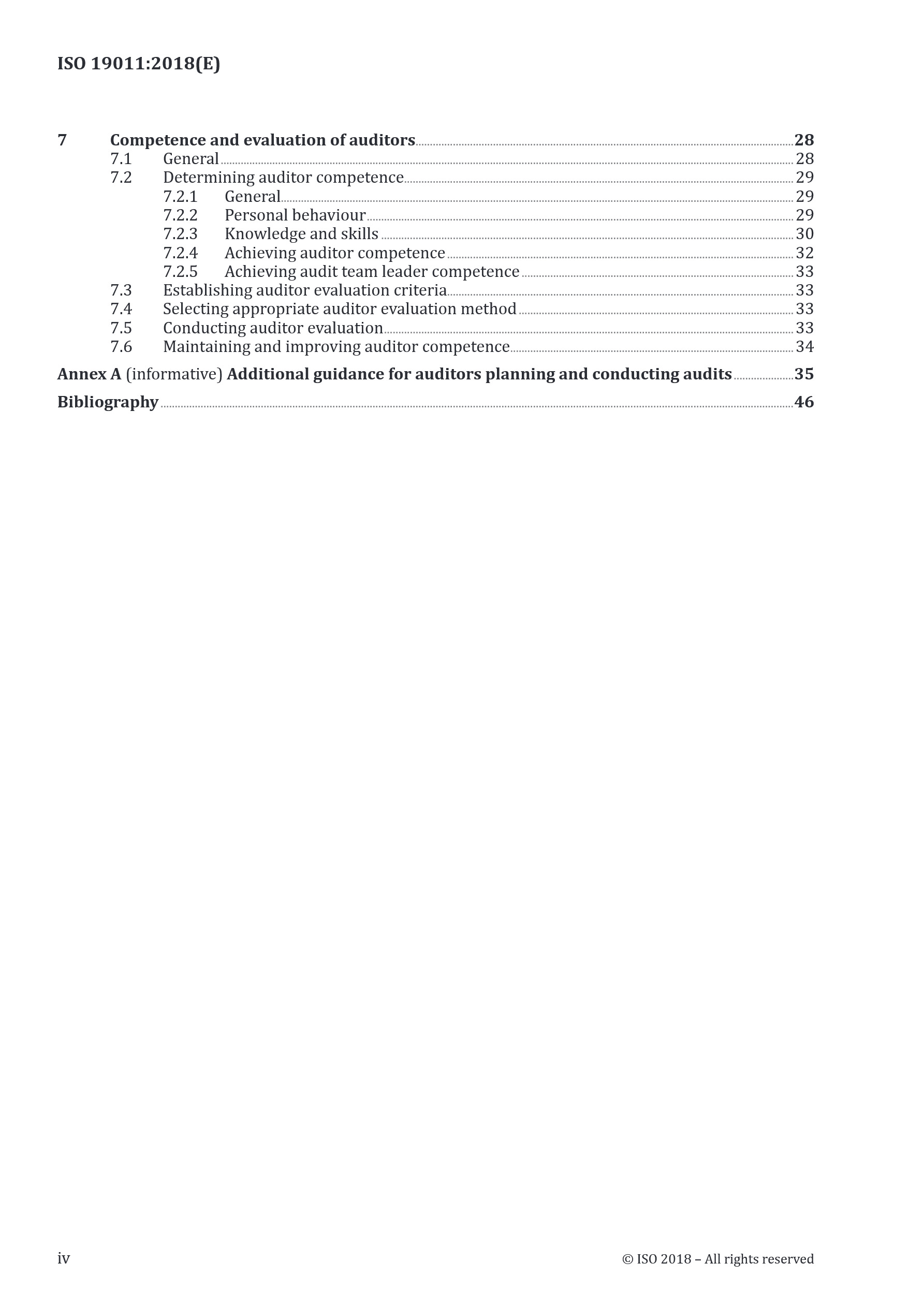 Cover preview — ISO 19011:2018 Guidelines for auditing management systems — Page 4