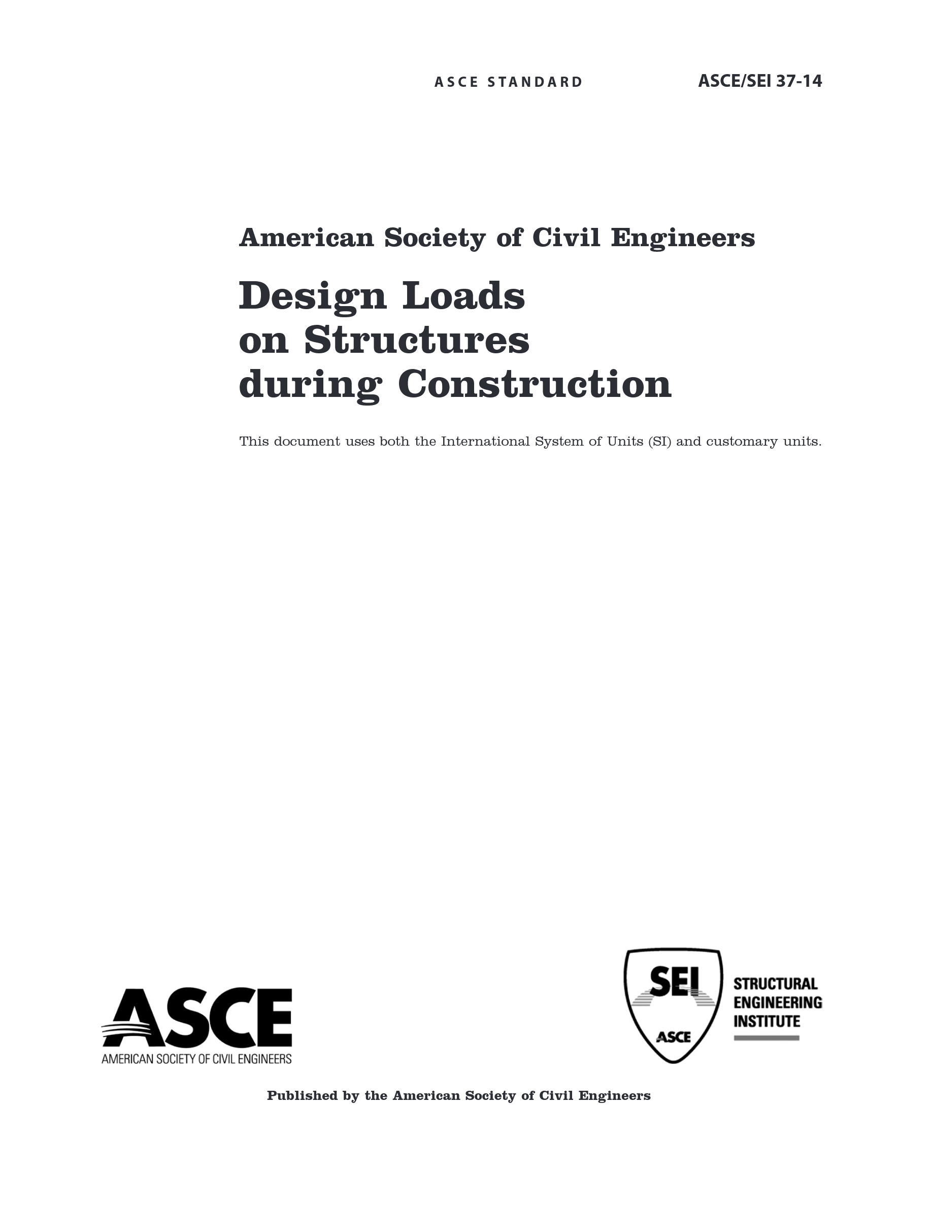 Cover preview — ASCE 37-14 Design Loads on Structures During Construction — Page 2