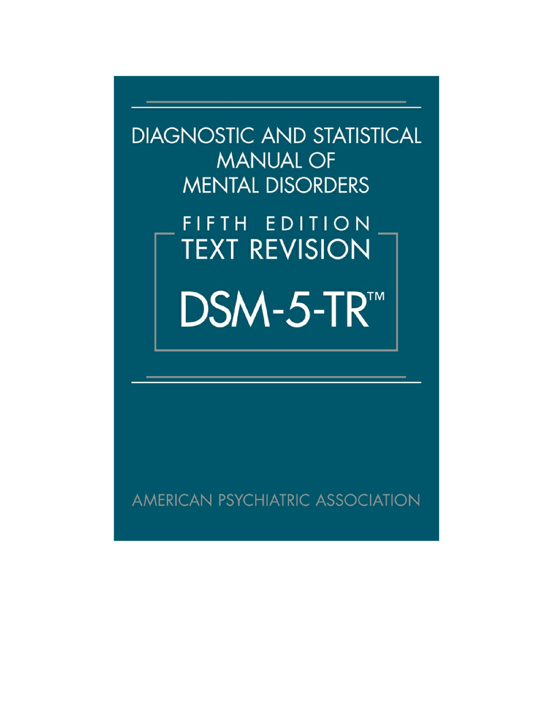 Cover preview — DSM-5-TR Complete Learning Set: Diagnostic and Statistical Manual of Mental Disorders + Made Easy by James Morrison + Insanely Simplified by Buser & Cruz — Page 2