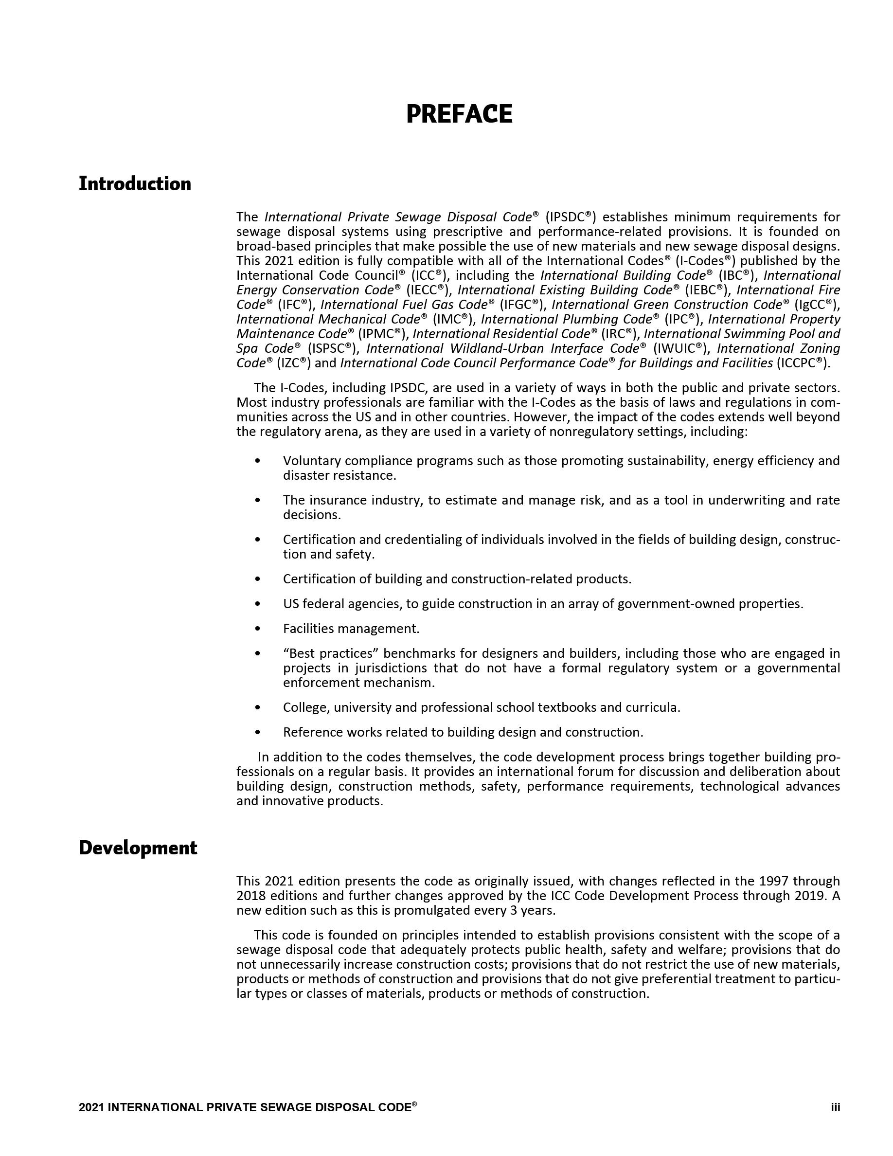 Cover preview — 2021 International Private Sewage Disposal Code — Page 4
