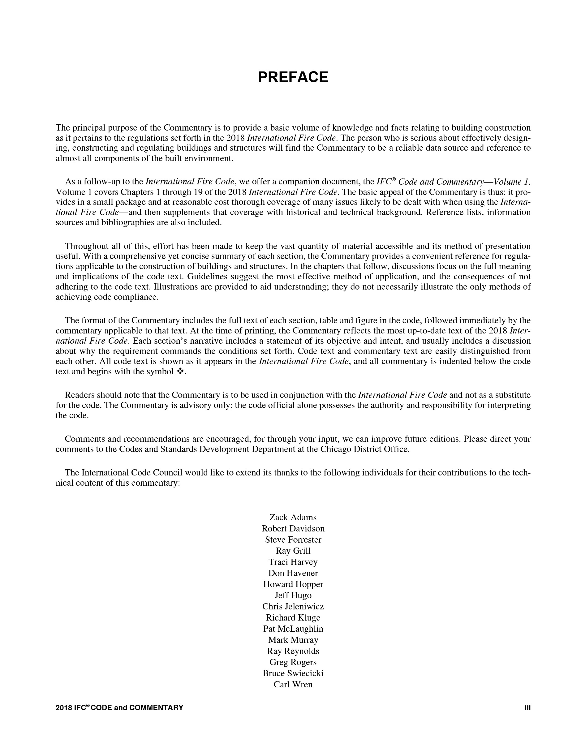 Cover preview — ICC IFC-2018 International Fire Code and Commentary — Page 4
