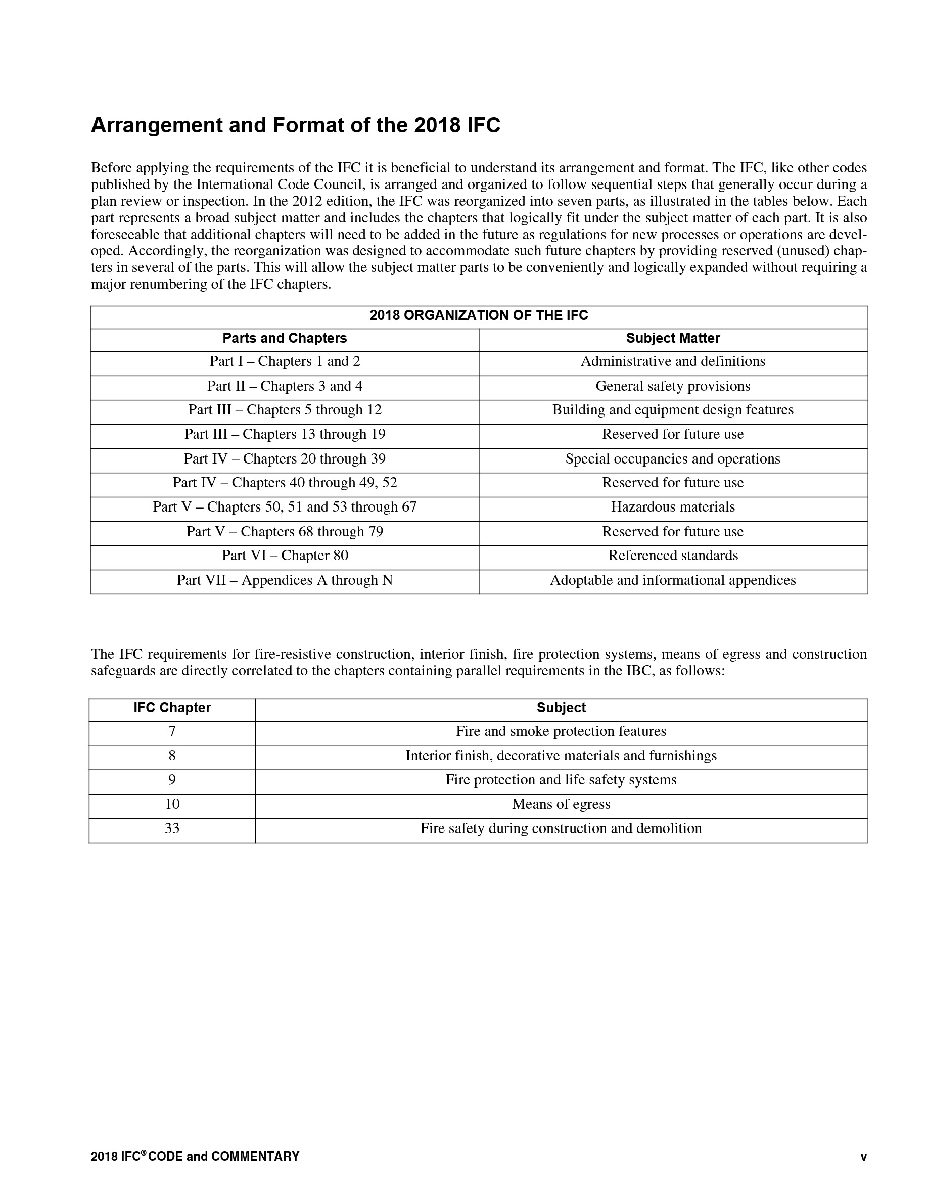 Cover preview — ICC IFC-2018 International Fire Code and Commentary — Page 6