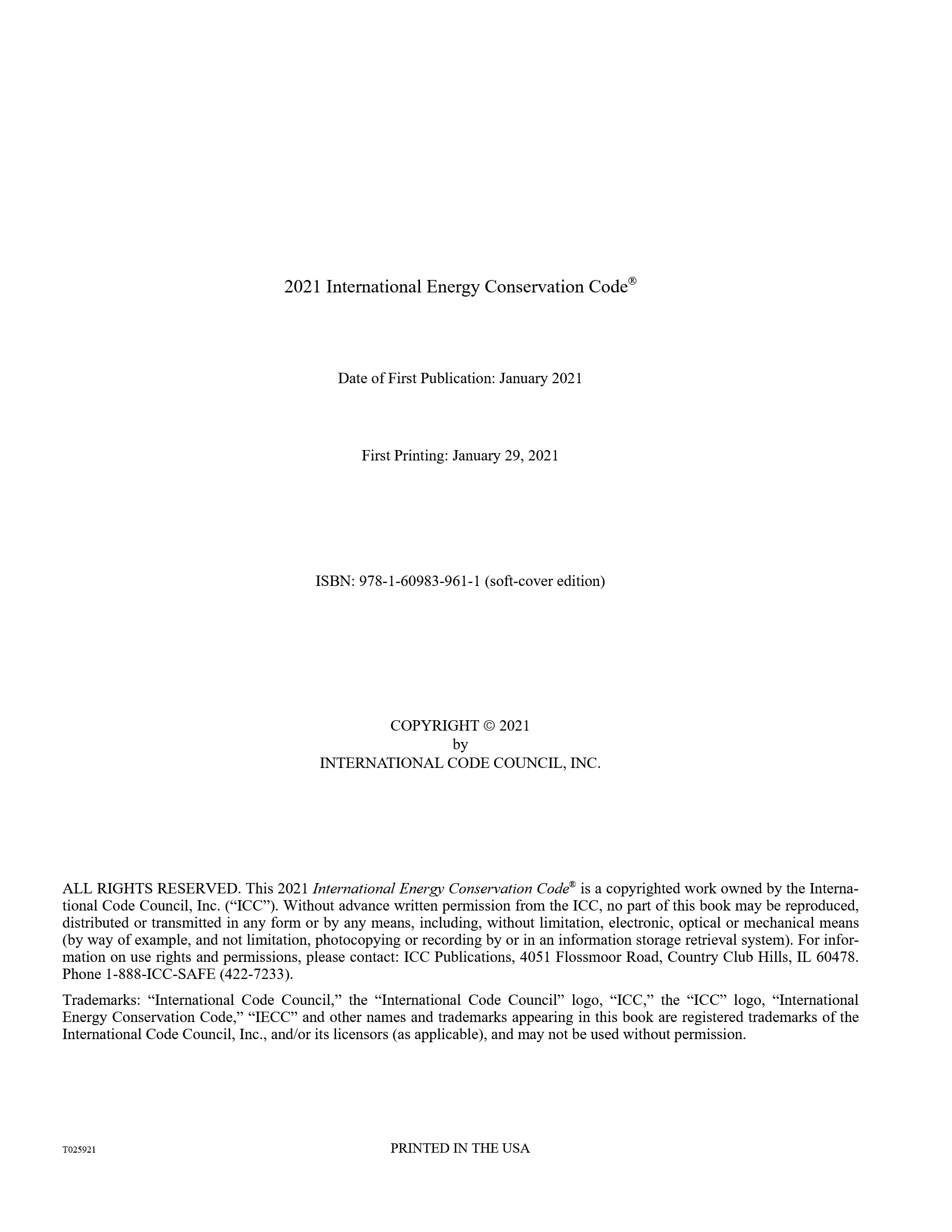Cover preview — 2021 International Energy Conservation Code — Page 3