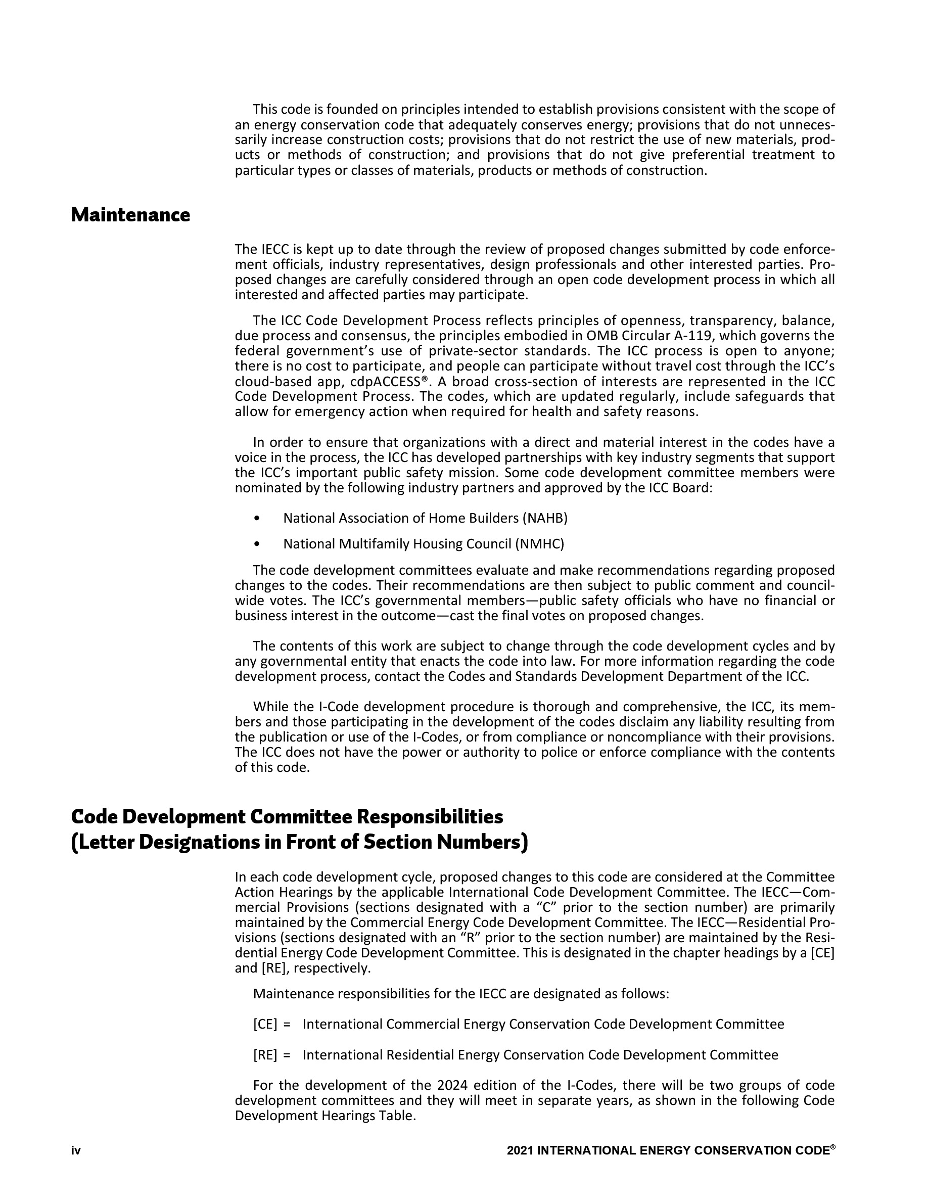 Cover preview — 2021 International Energy Conservation Code — Page 5