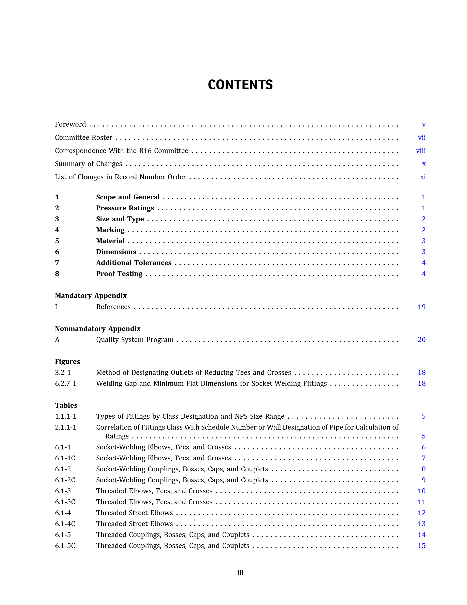Cover preview — ASME B16.11-2024 Forged Fittings, Socket-Welding and Threaded — Page 4