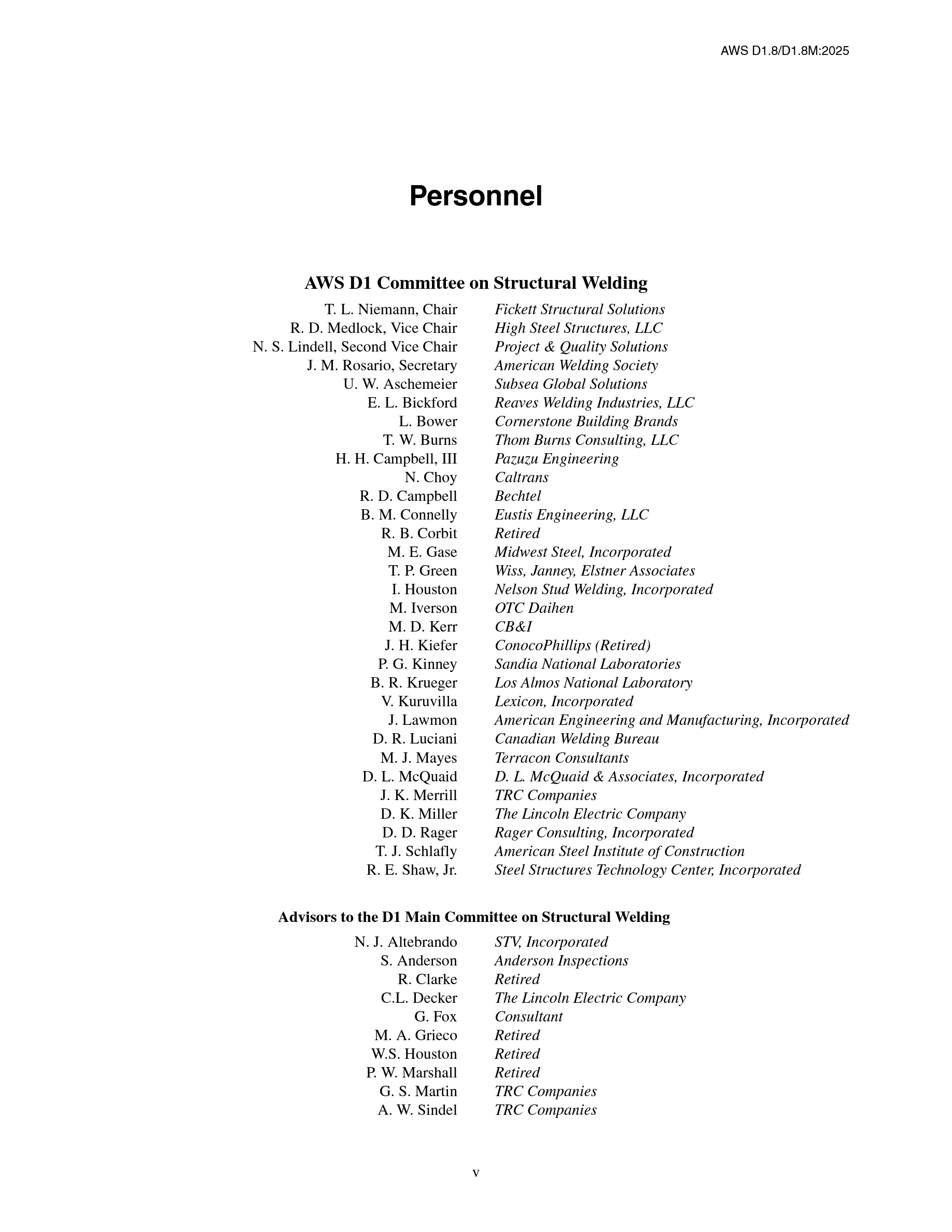 Cover preview — AWS D1.8/D1.8M Structural Welding Code—Seismic Supplement - 5th Edition — Page 6