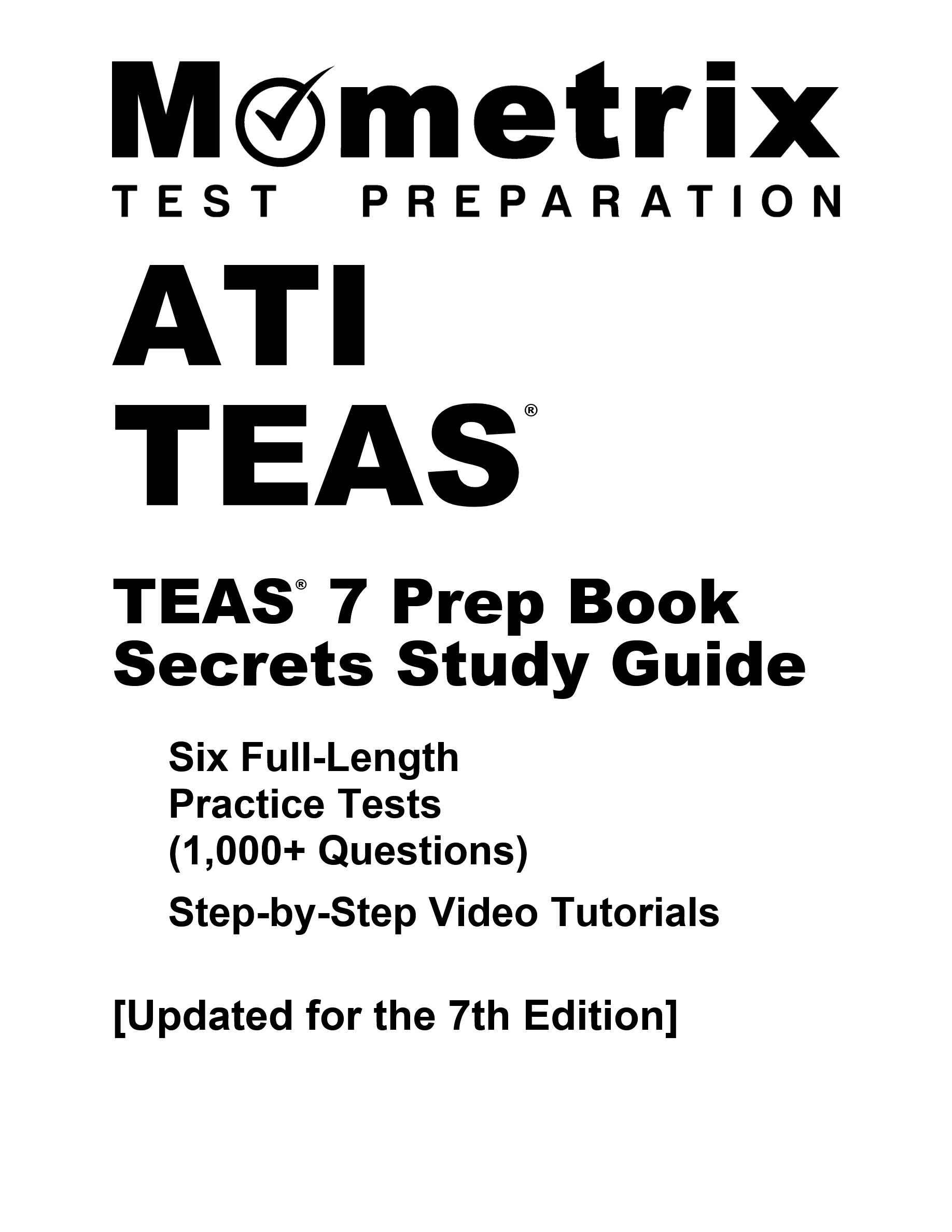 Cover preview — ATI TEAS Secrets Study Guide: TEAS 7 Prep Book, Six Full-Length Practice Tests (1,000+ Questions), Step-by-Step Video Tutorials: [Updated for the 7th Edition] Study Guide — Page 6