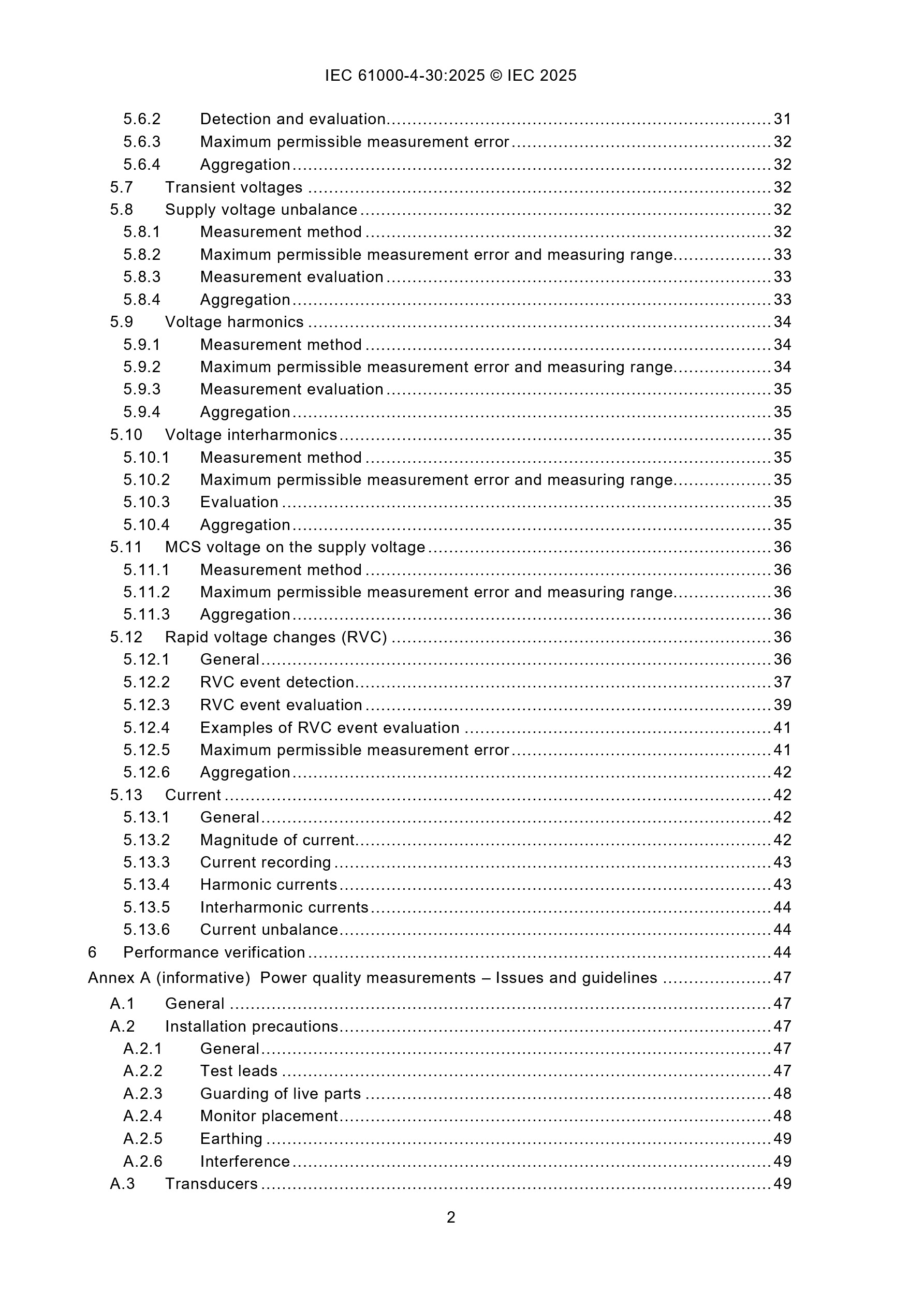 Cover preview — IEC 61000-4-30 Ed. 4.0:2025 Electromagnetic Compatibility (EMC) — Part 4-30: Testing and Measurement Techniques — Power Quality Measurement Methods — Page 4