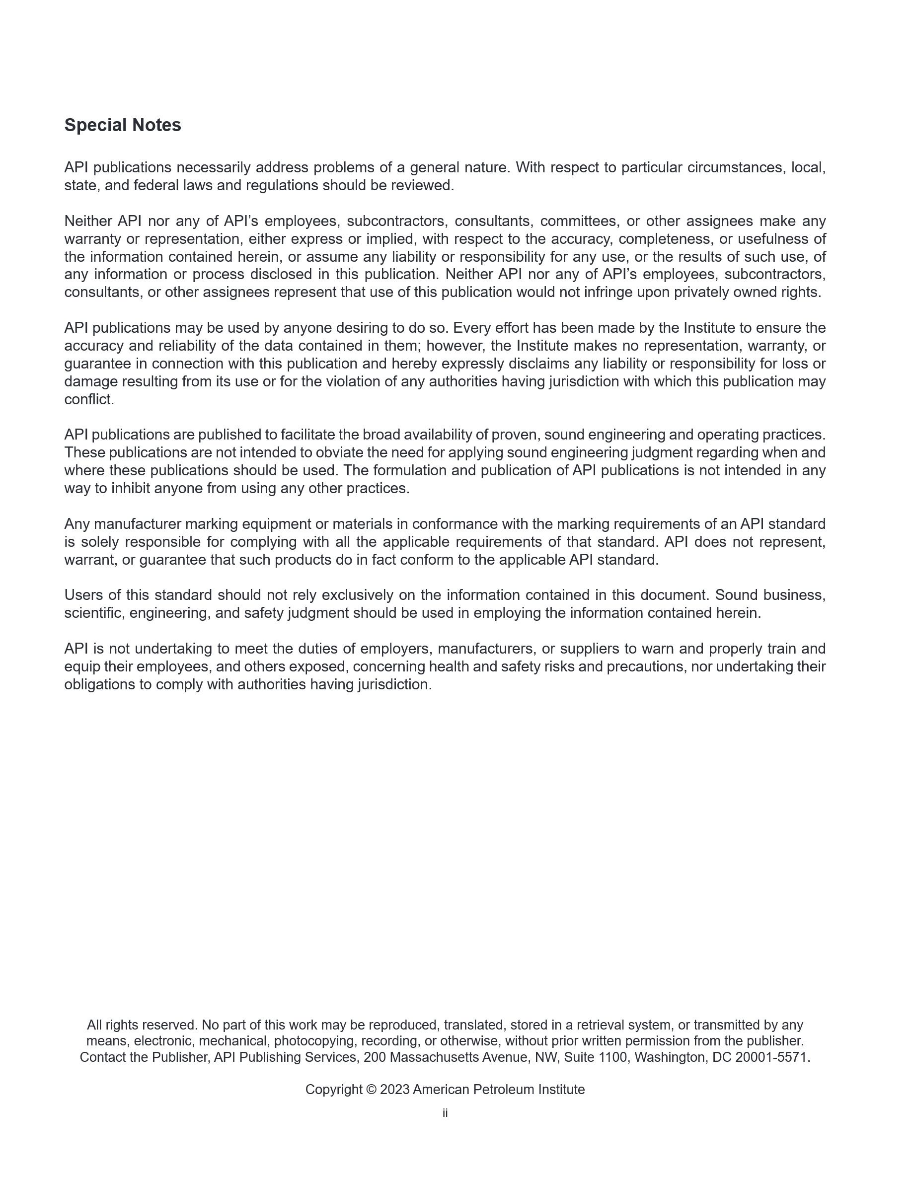 Cover preview — API 598 Valve Inspection and Testing — Page 2