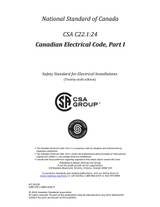 Cover preview — CSA C22.1:24 Canadian Electrical Code, Part I (26th Edition), Safety Standard for Electrical Installations — Page 6