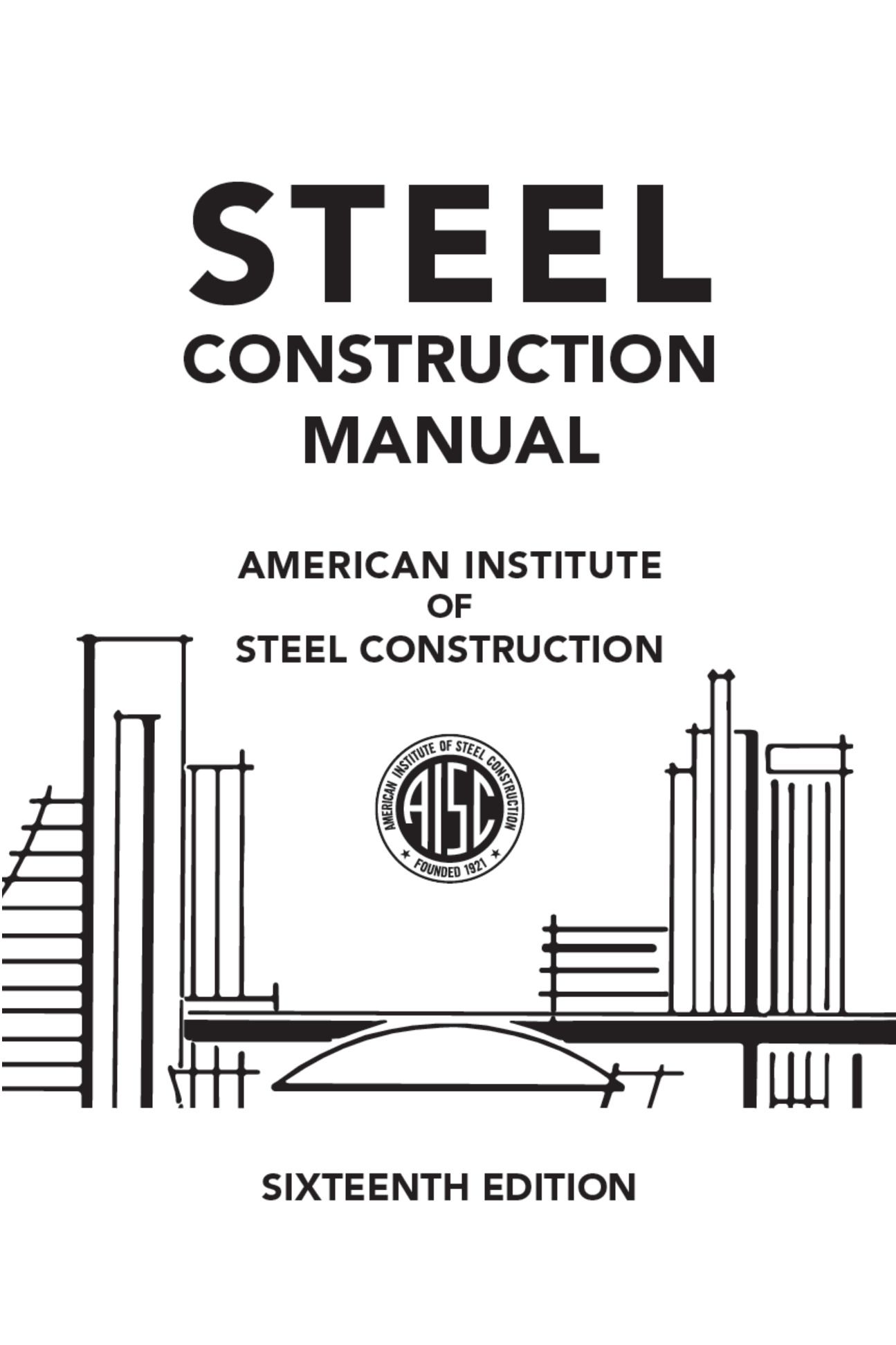 Cover preview — AISC 325-23 Steel Construction Manual, 16th Edition — Page 5