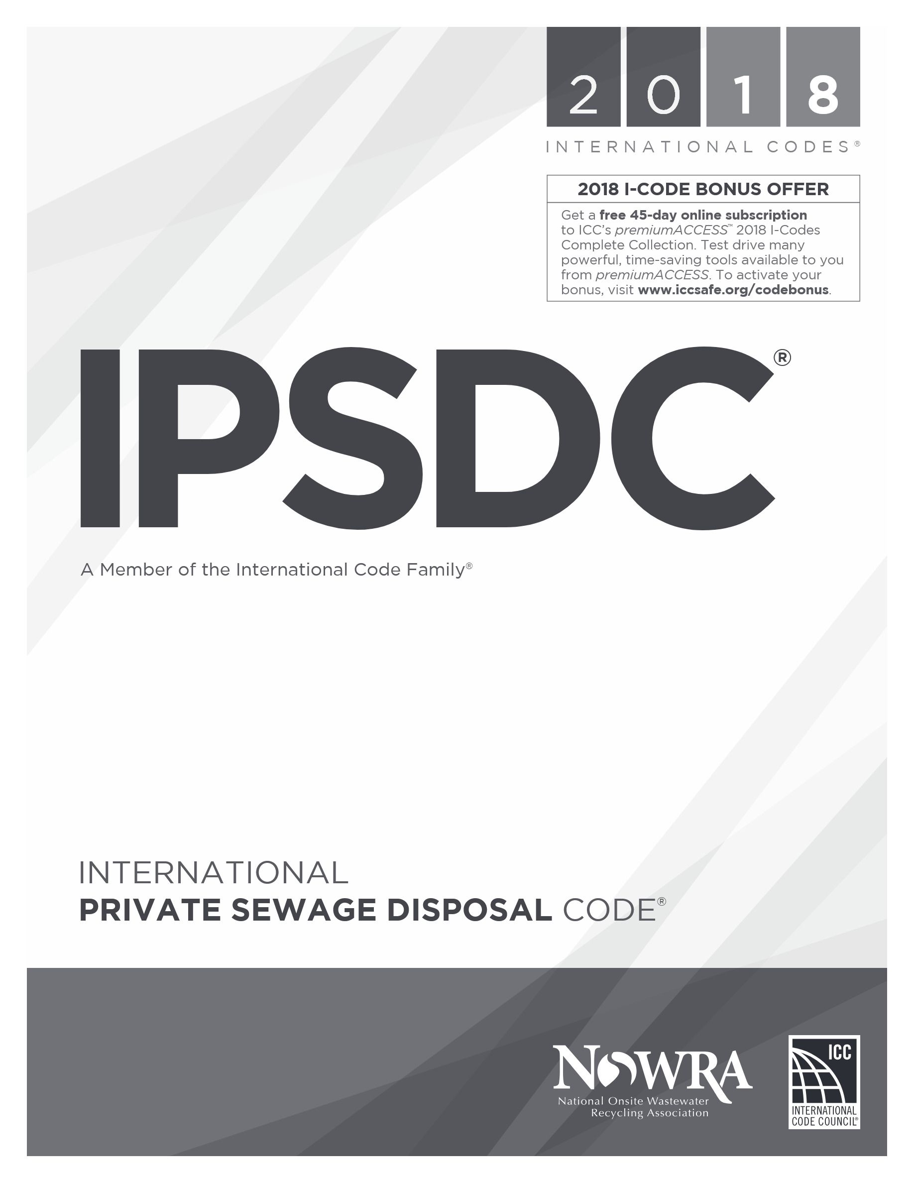Cover preview — 2018 International Private Sewage Disposal Code — Page 2