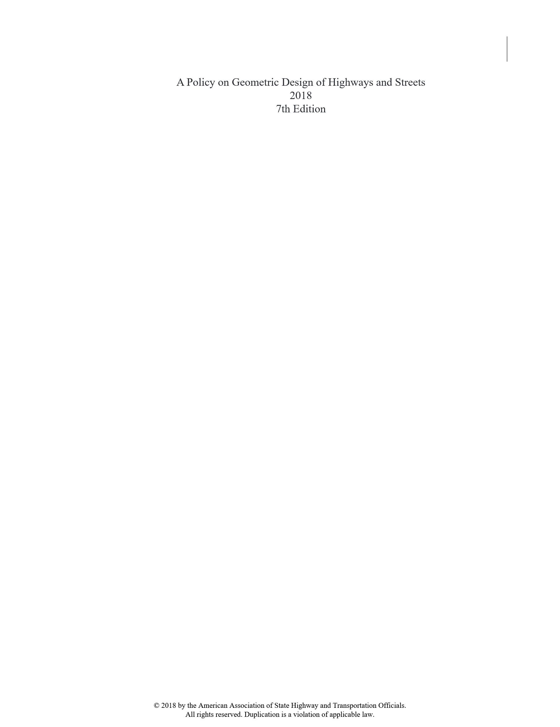 Cover preview — AASHTO Green Book (GDHS-7) A Policy on Geometric Design of Highways and Streets, 7th Edition — Page 2