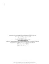 Cover preview — AASHTO Green Book (GDHS-7) A Policy on Geometric Design of Highways and Streets, 7th Edition — Page 3