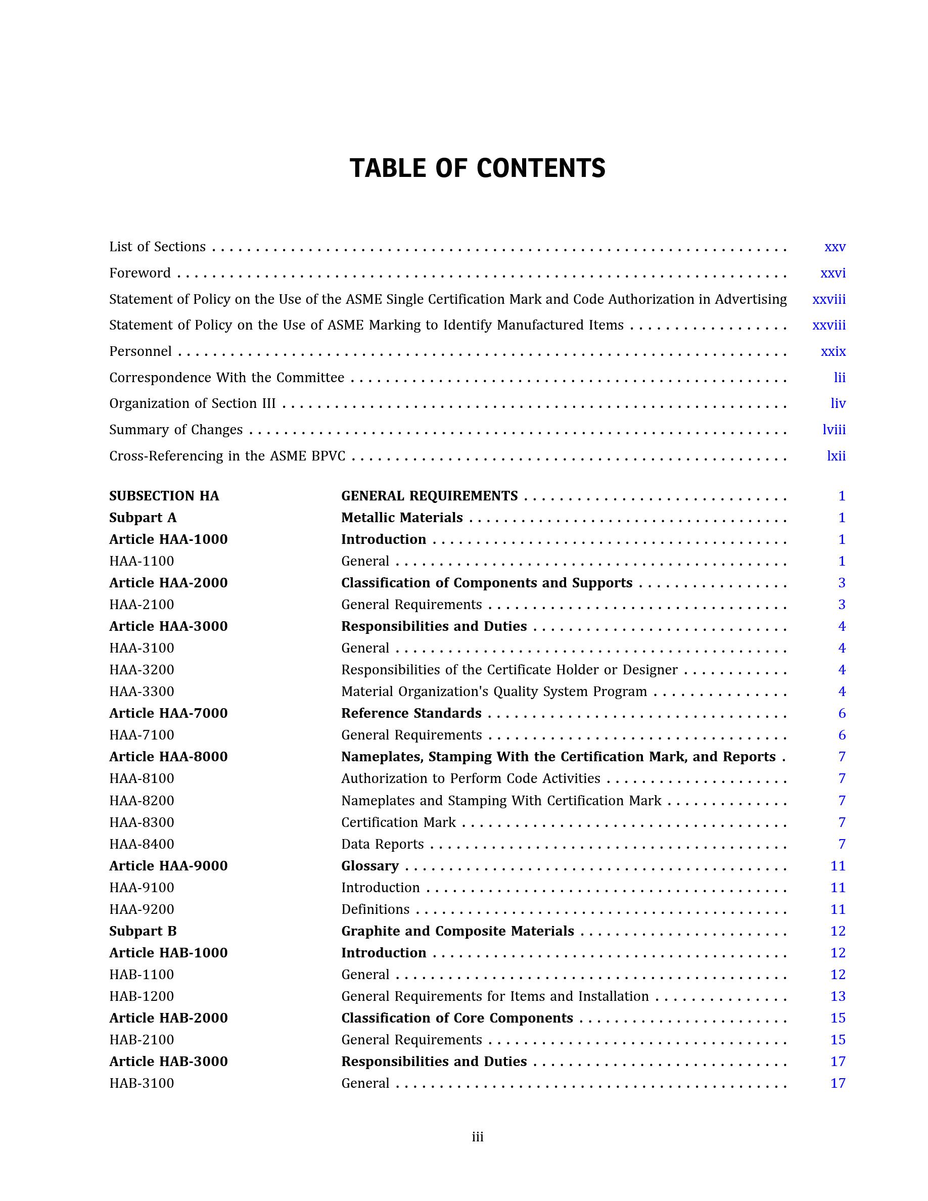 Cover preview — ASME BPVC.III.5-2025 Section III, Rules for Construction of Nuclear Facility Components, Division 5, High Temperature Reactors — Page 5