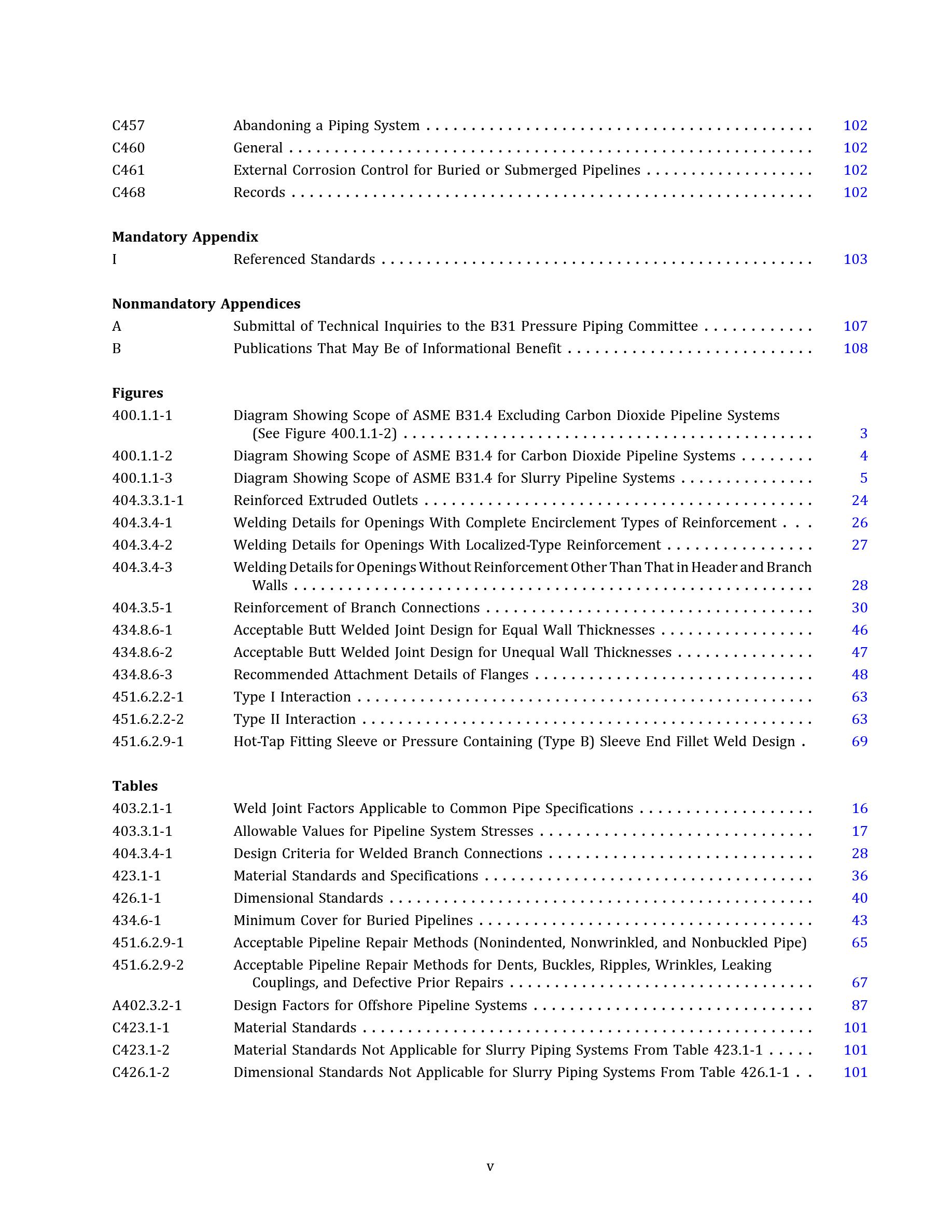 Cover preview — ASME B31.4-2022 Pipeline Transportation Systems for Liquids and Slurries — Page 6