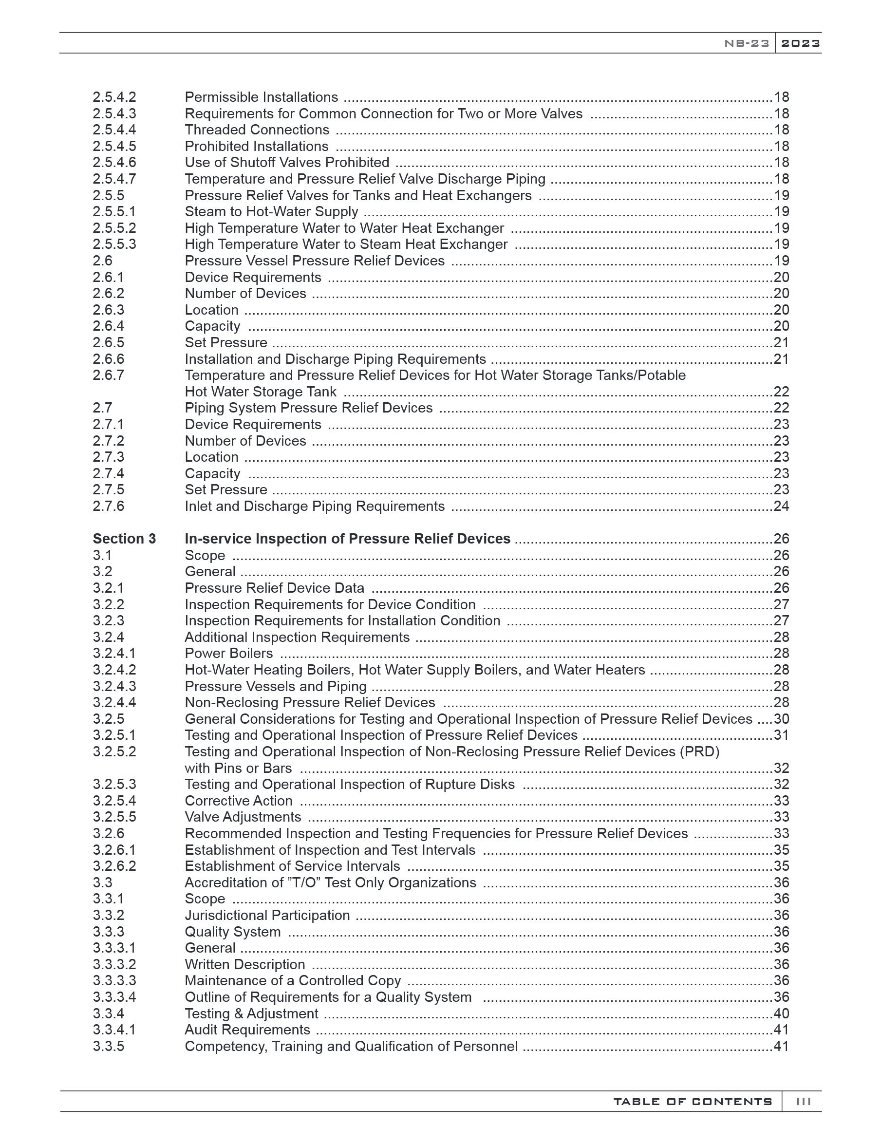 Cover preview — NBBI NB 23 (NBIC) National Board Inspection Code - Part 4 Pressure Relief Devices — Page 4