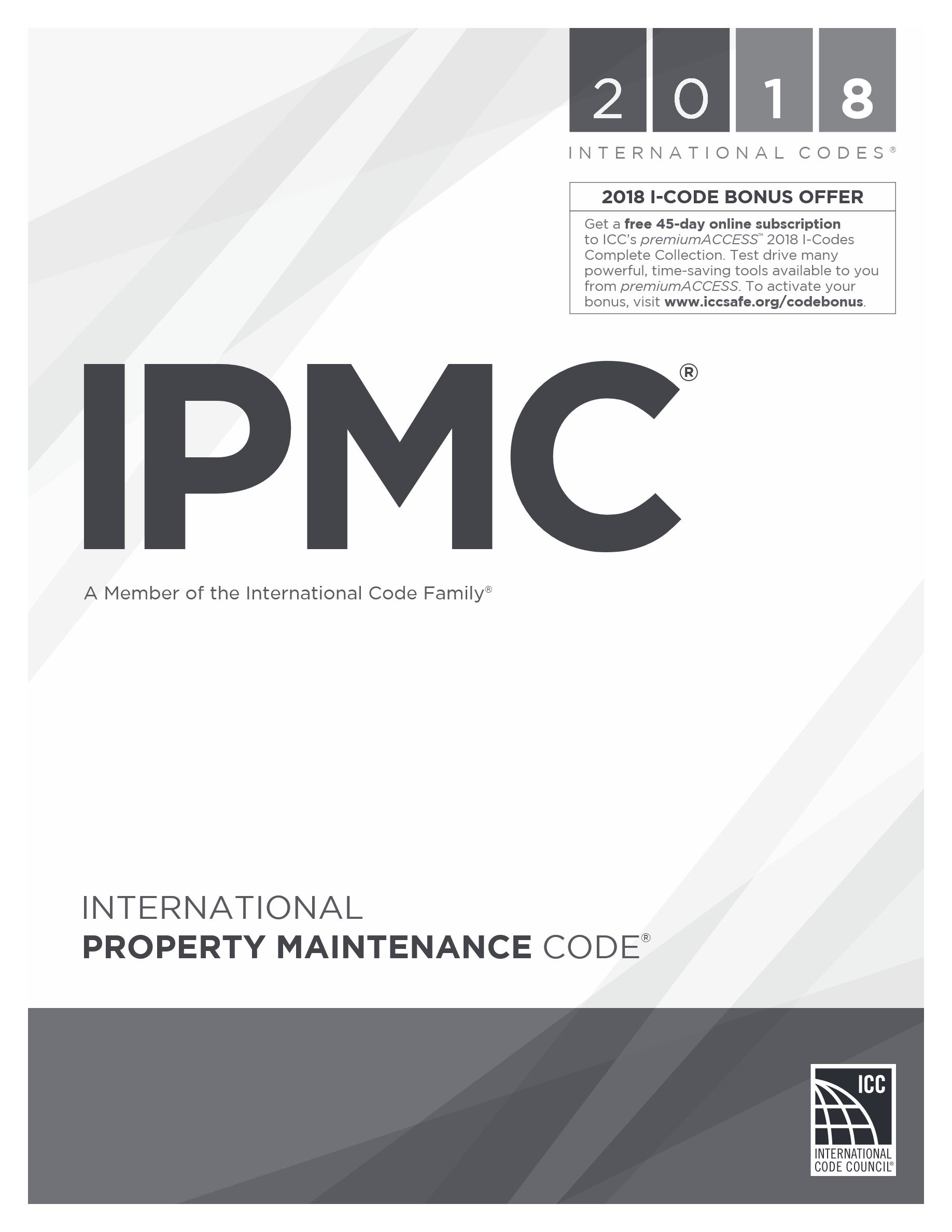 Cover preview — 2018 International Property Maintenance Code — Page 2