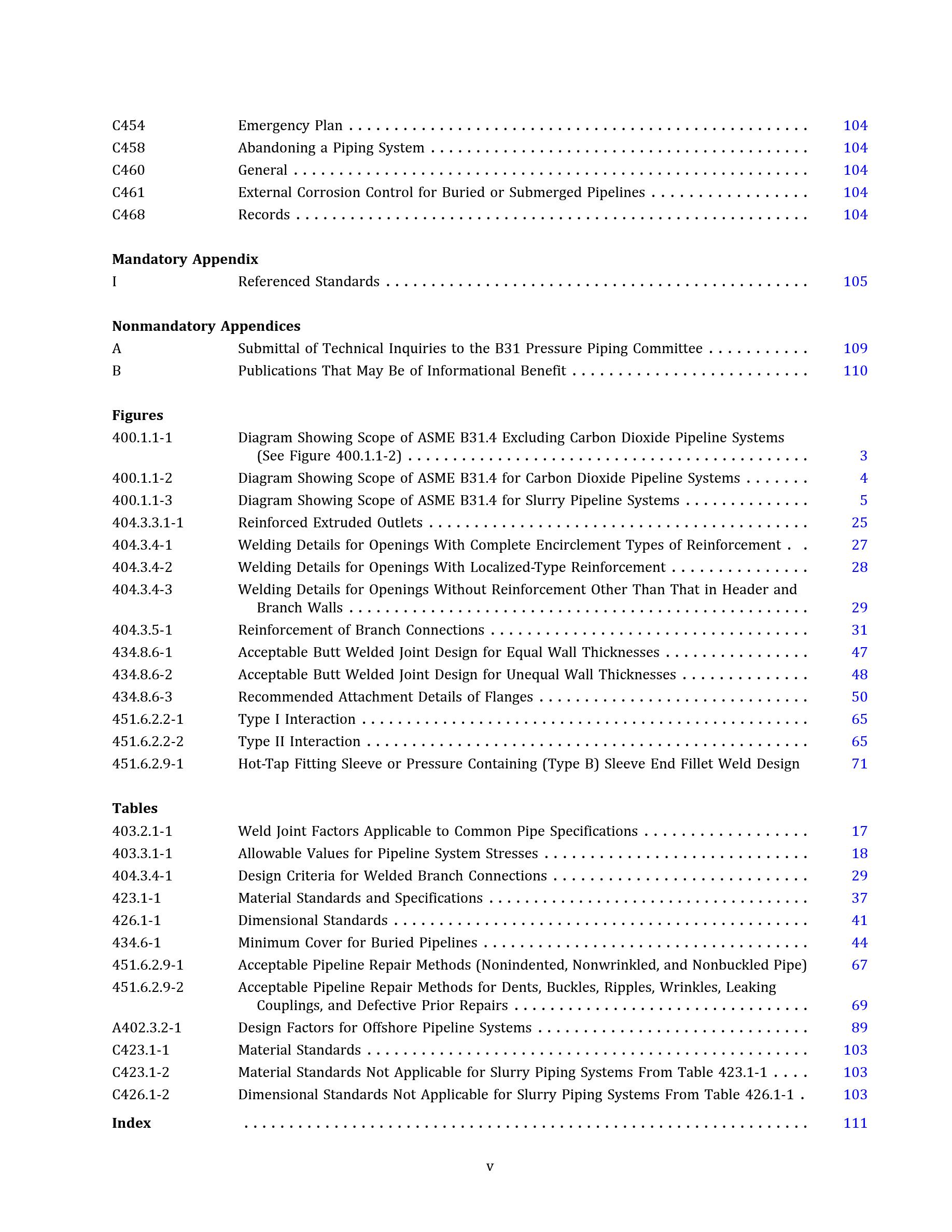 Cover preview — ASME B31.4-2025 Pipeline Transportation Systems for Liquids and Slurries — Page 6