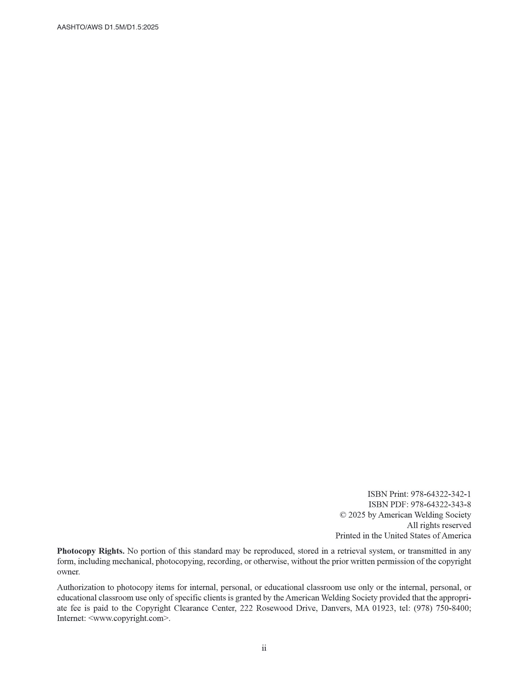 Cover preview — AWS D1.5M/D1.5 Bridge Welding Code - 9th Edition — Page 3